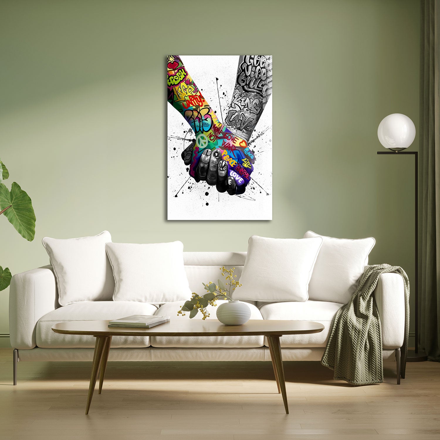 World Unity Peace Symbol - Inspirational Gift for Harmony & Global Solidarity - Perfect for Home Decor, Office, and Meditation Spaces