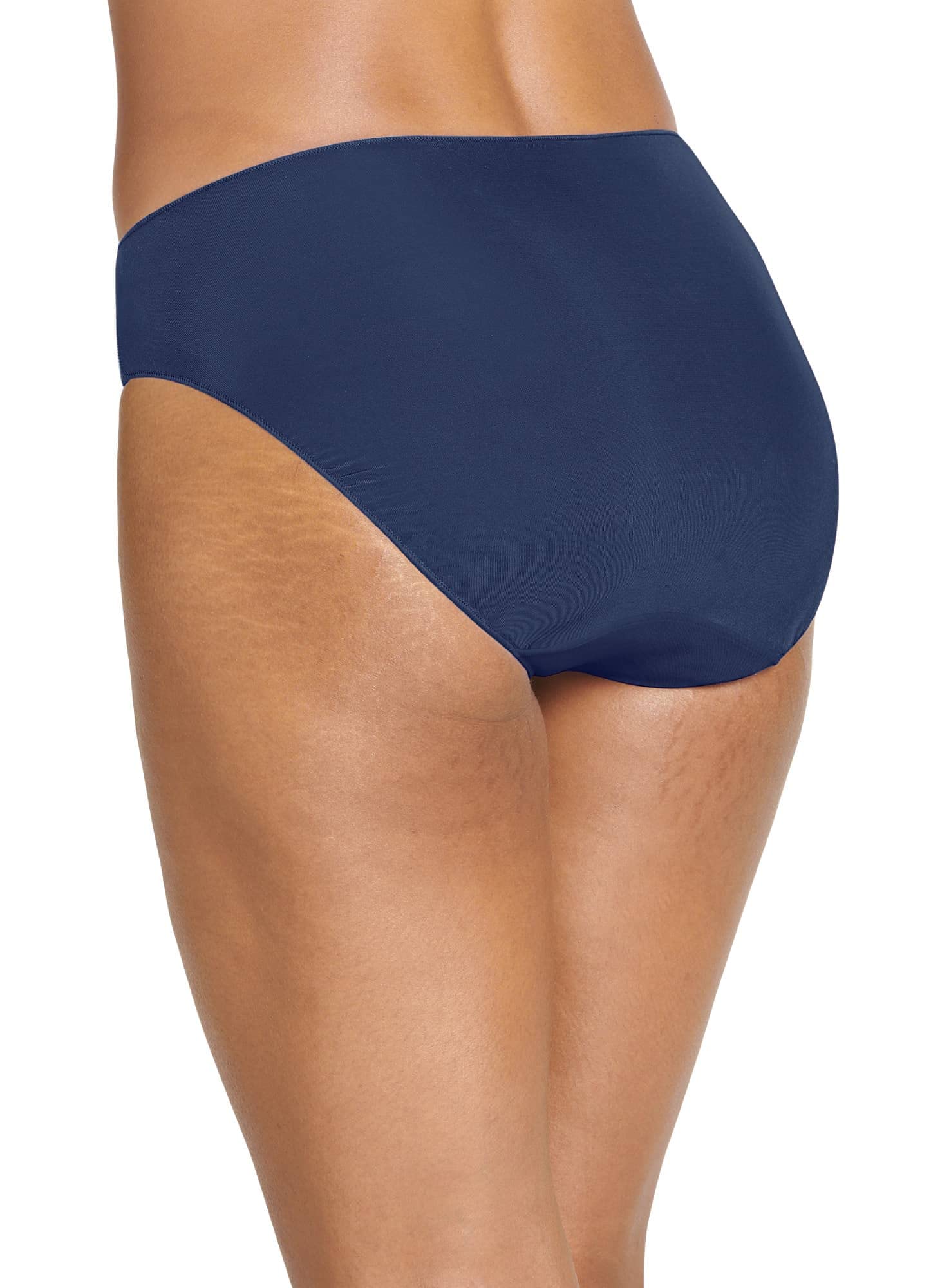 Jockey Women's No Show Bikini Underwear - Seamless Tactel Fabric for Invisible Comfort | Perfect for Yoga, Work & Everyday Wear