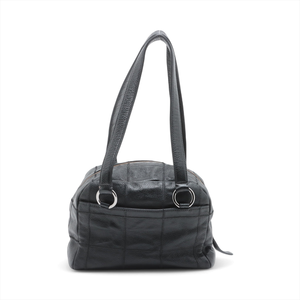 Chanel Soft Caviar Skin Chocolate Bar Shoulder Bag in Black - Luxury Designer Handbag for Women | Perfect for Date Night, Parties & Special Occasions