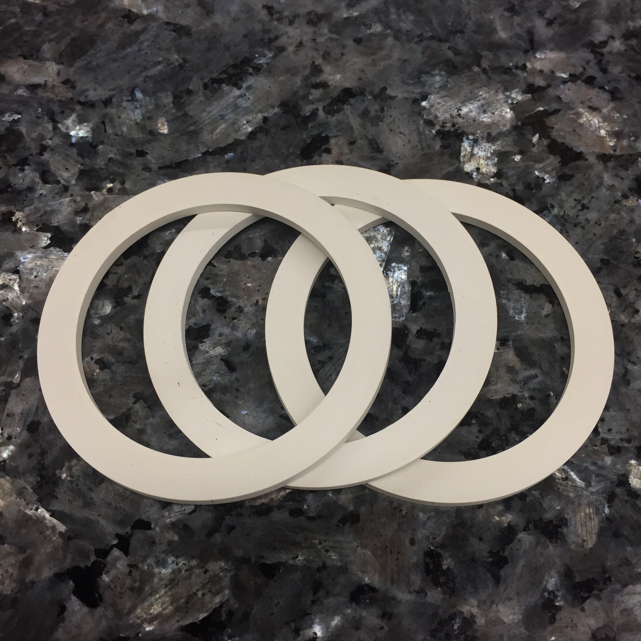 Premium Moka Pot Seals Replacement Gaskets - Compatible with 3 to 12 Cup Stovetop Espresso Makers (3-Pack) - Perfect for Leak Prevention & Daily Coffee Brewing