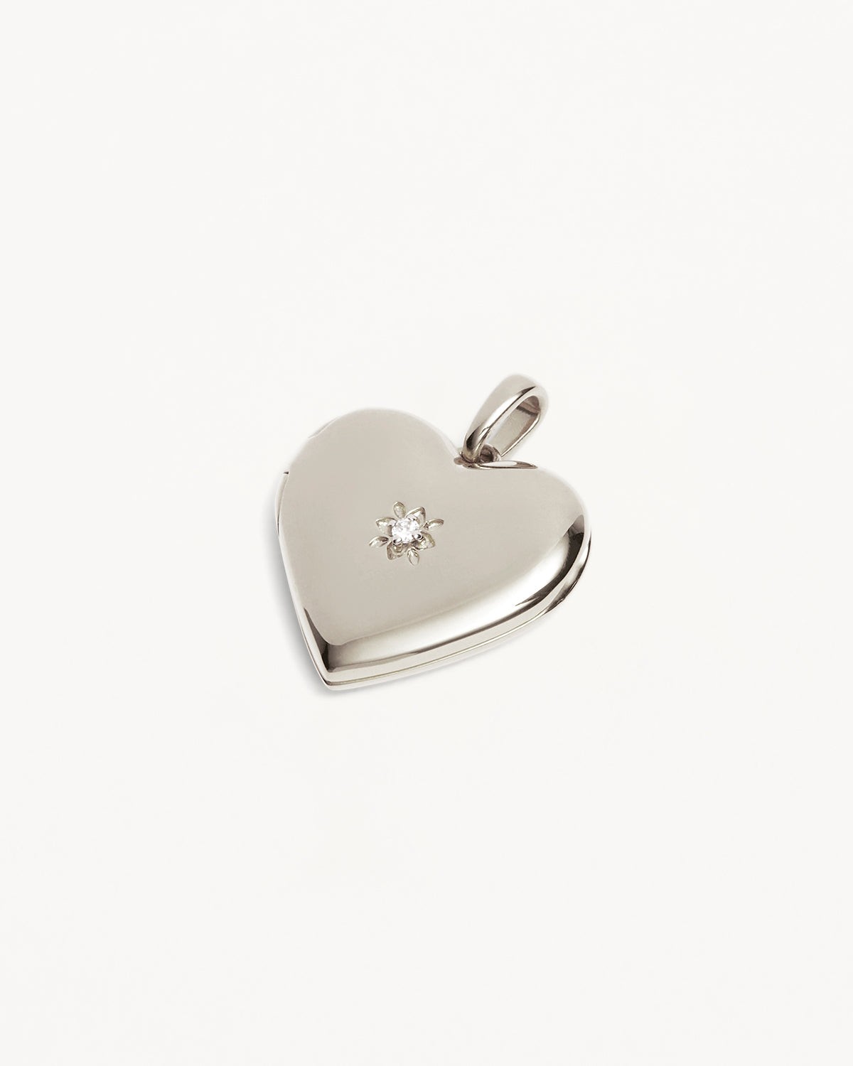 925 Sterling Silver Large Heart Lotus Locket Pendant Necklace for Women - Perfect for Valentine's Day Gifts & Romantic Occasions