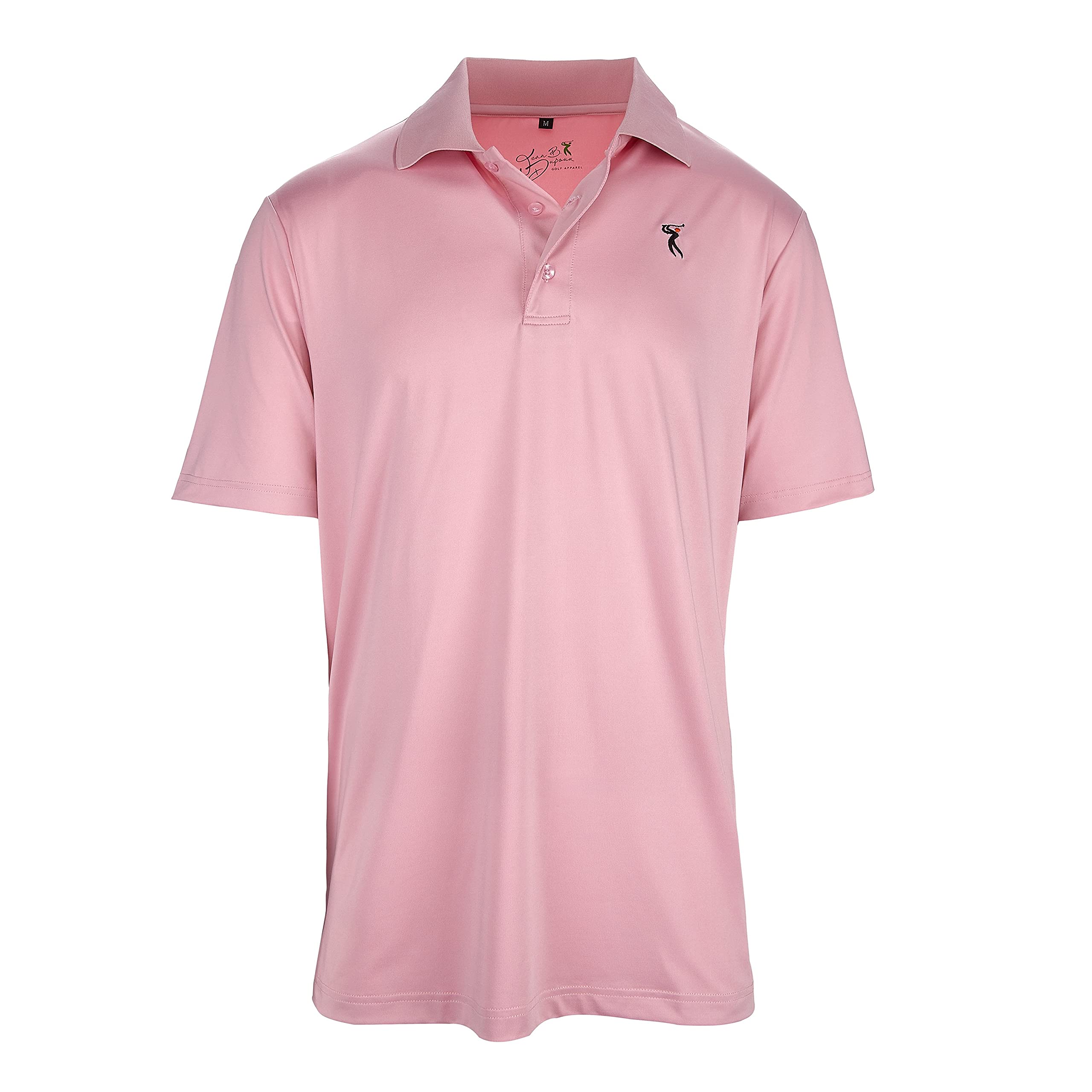 Men's Slim Fit Short Sleeve Golf Polo Shirt - Moisture Wicking Polyester Spandex Blend - Includes Free Golf Hat - Perfect for Golfing, Casual Wear & Outdoor Activities