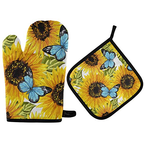 Spring Sunflowers Butterflies
