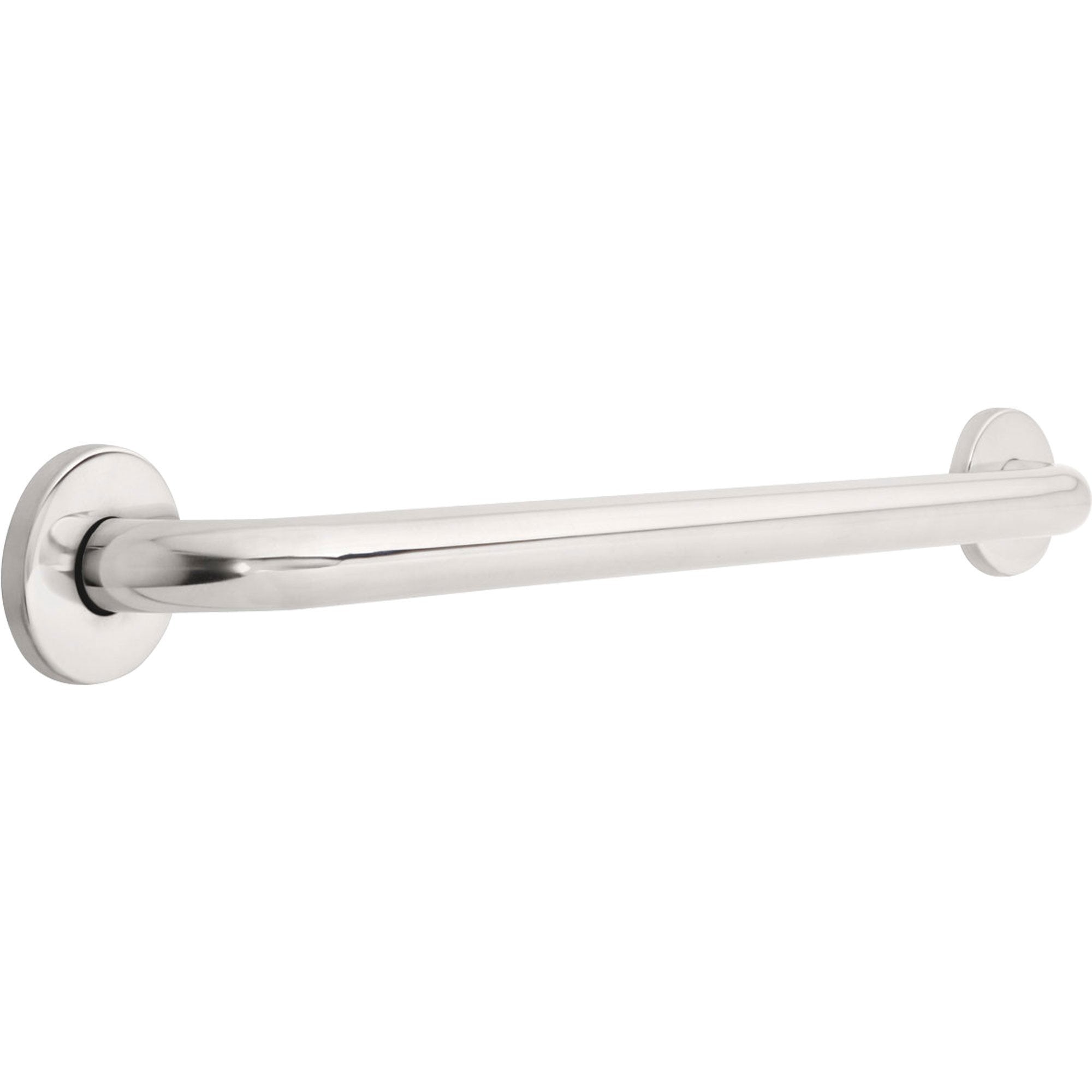 Delta 1-1/4 Inch x 24 Inch ADA Compliant Stainless Steel Grab Bar for Bathroom Safety - Concealed Mount, Brushed Finish - Ideal for Shower, Bathtub & Elderly Accessibility
