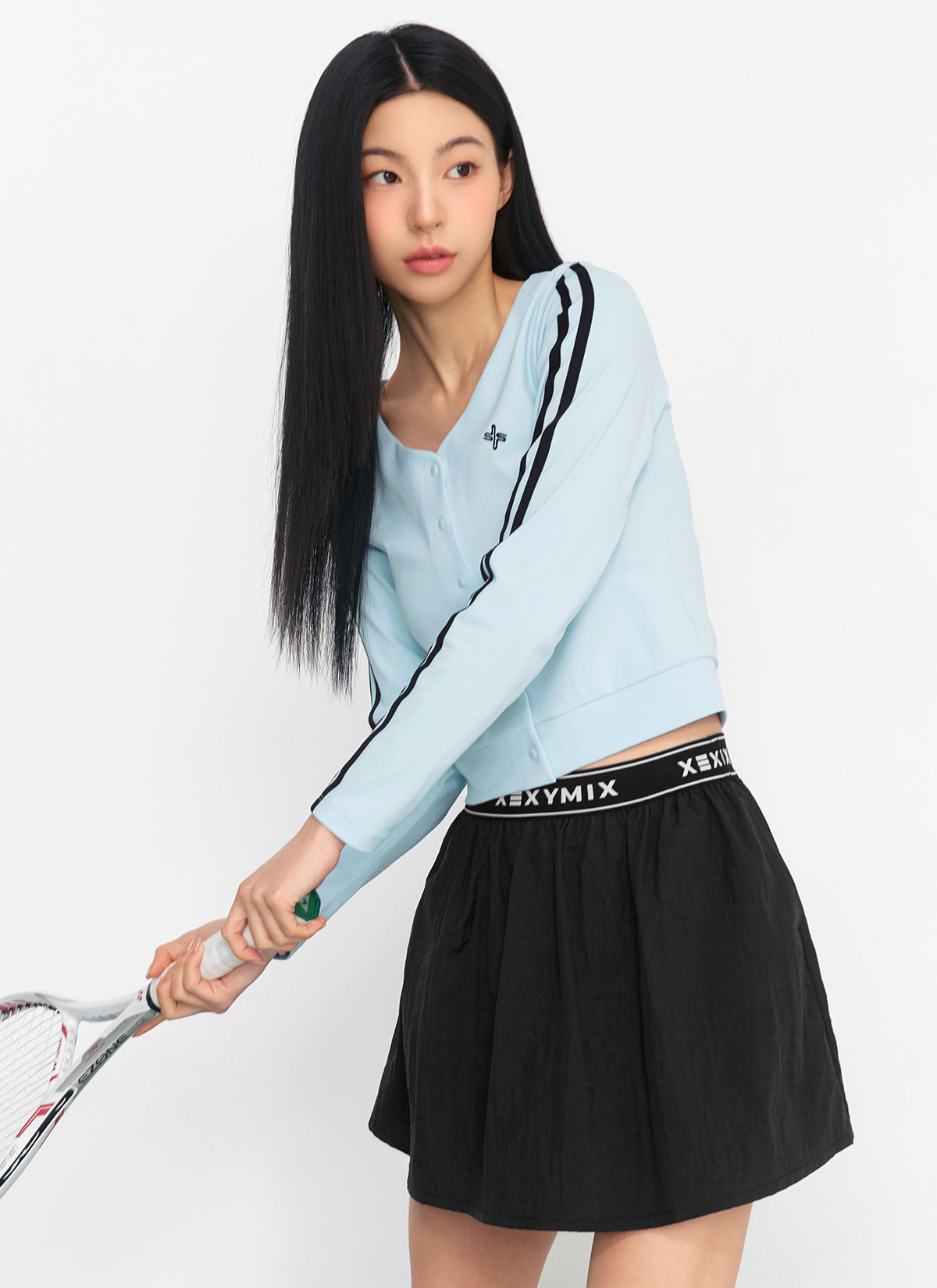 Eco Dex Color Block Crop Cardigan - Stylish Women's Knit Sweater for Casual Outfits & Layering | Perfect for Fall, Winter & Spring Fashion