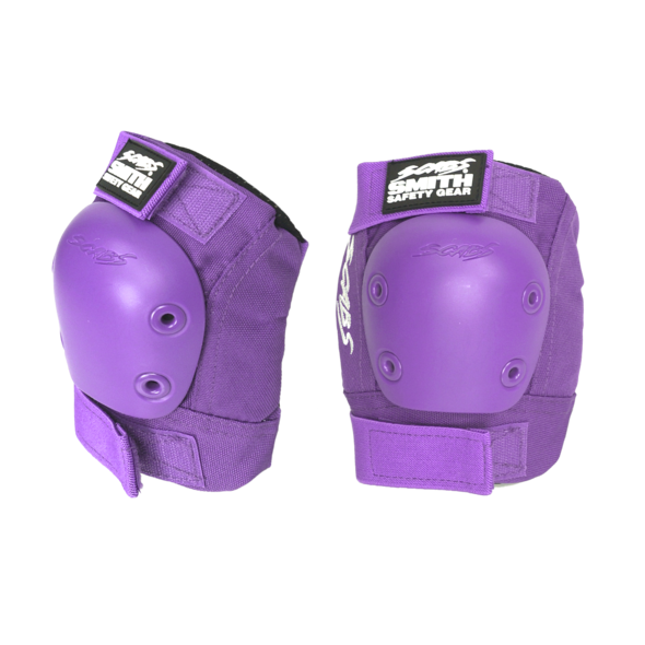 Smith Scabs Elbow Pads for Kids - Purple Protective Gear for Skateboarding, Cycling & Rollerblading