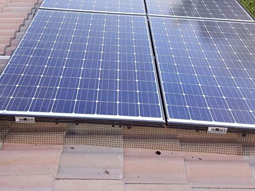 Professional Grade Solar Panel Bird Proofing Kit - 50' x 8