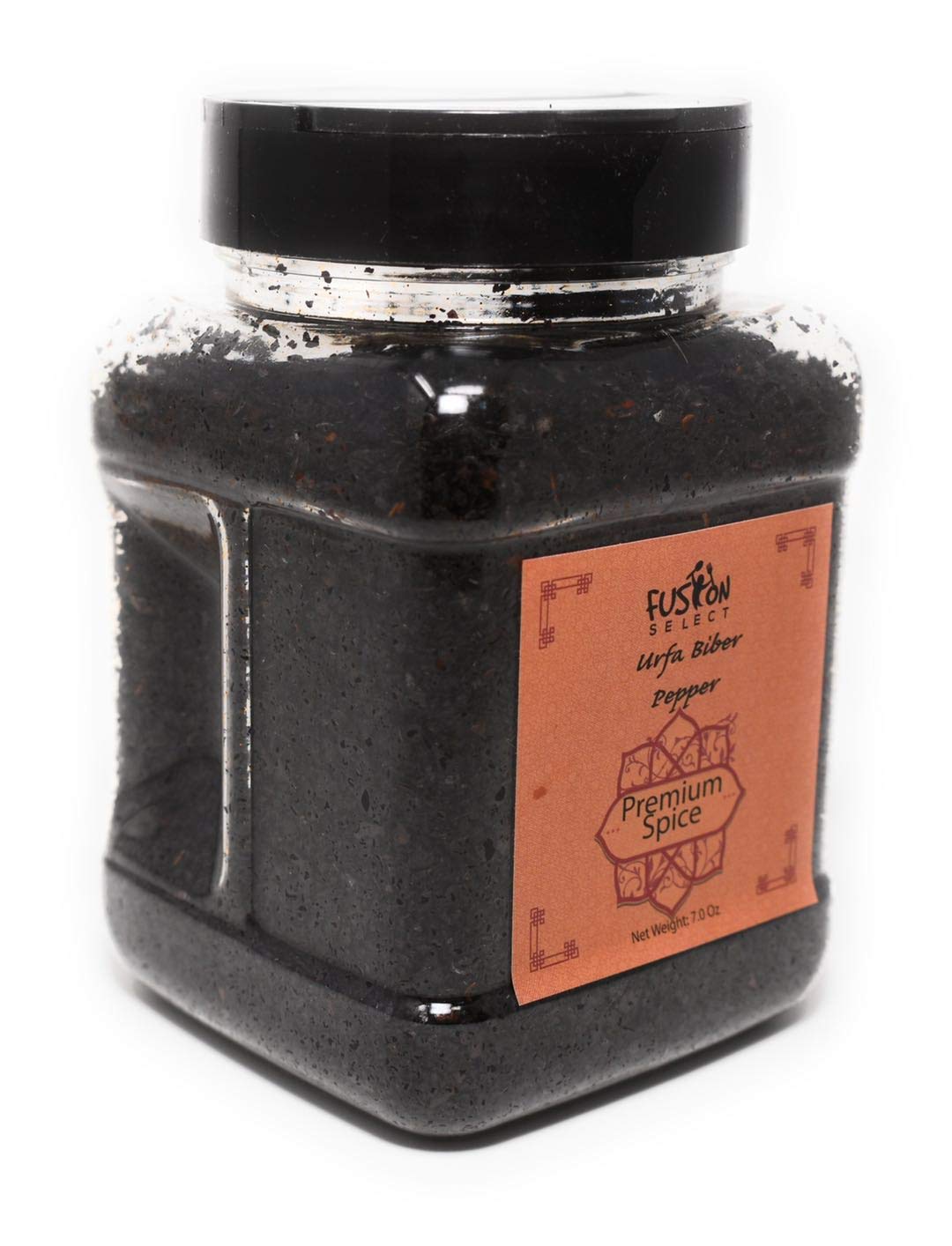 Premium Urfa Biber Pepper Flakes - Authentic Turkish Chili Spice for Cooking, Seasoning & Grilling - Gourmet Isot Pepper in Airtight Jar with Double Flip Lids - Perfect for BBQ, Pizza, Pasta & Mediterranean Dishes - 7 Oz, Made in Turkey