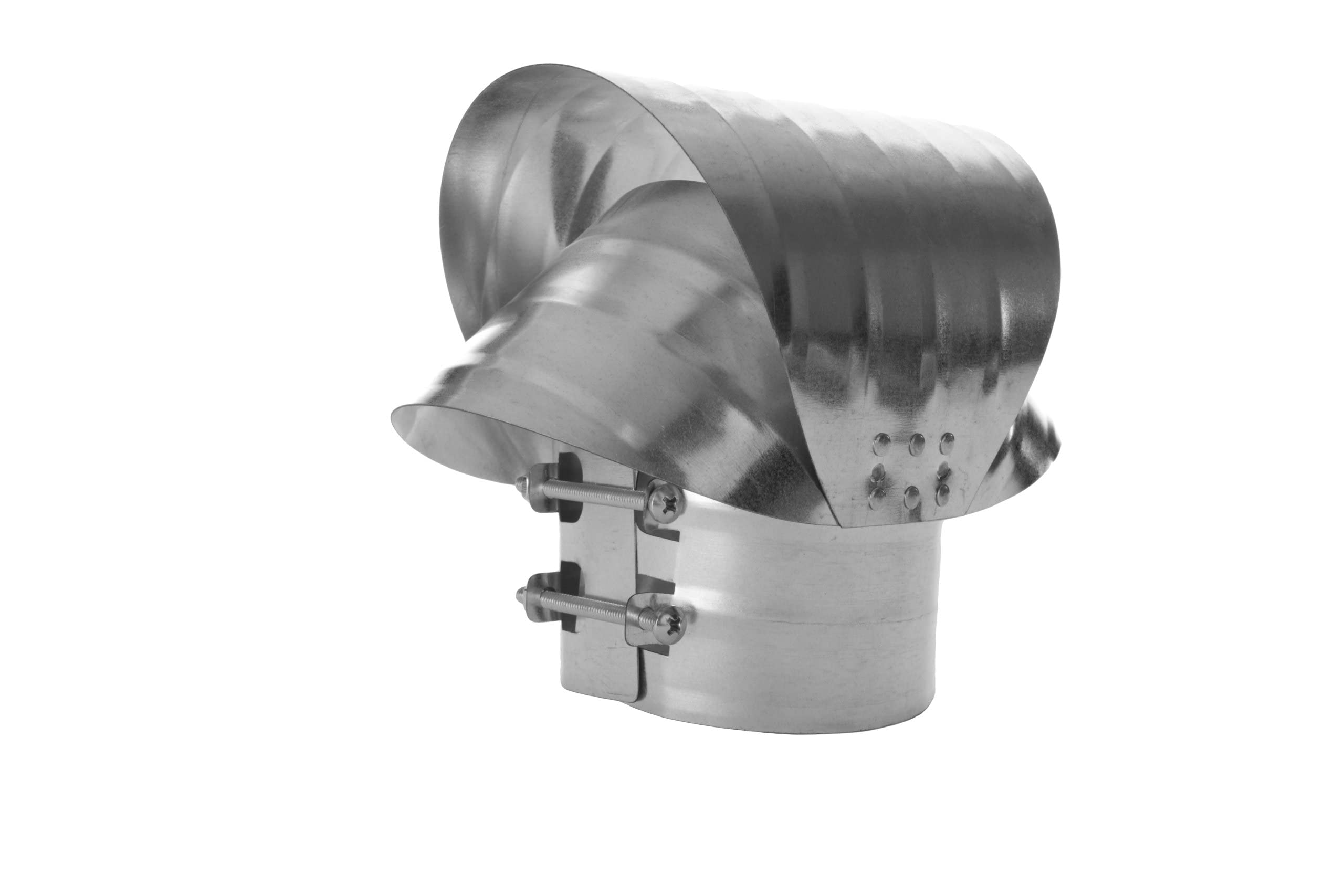 Round Base Chimney Vacuum Cap - Weatherproof & Durable Roof Vent Cover for Gas Water Heaters & Dryers | Perfect for Home, RV & Outdoor Use
