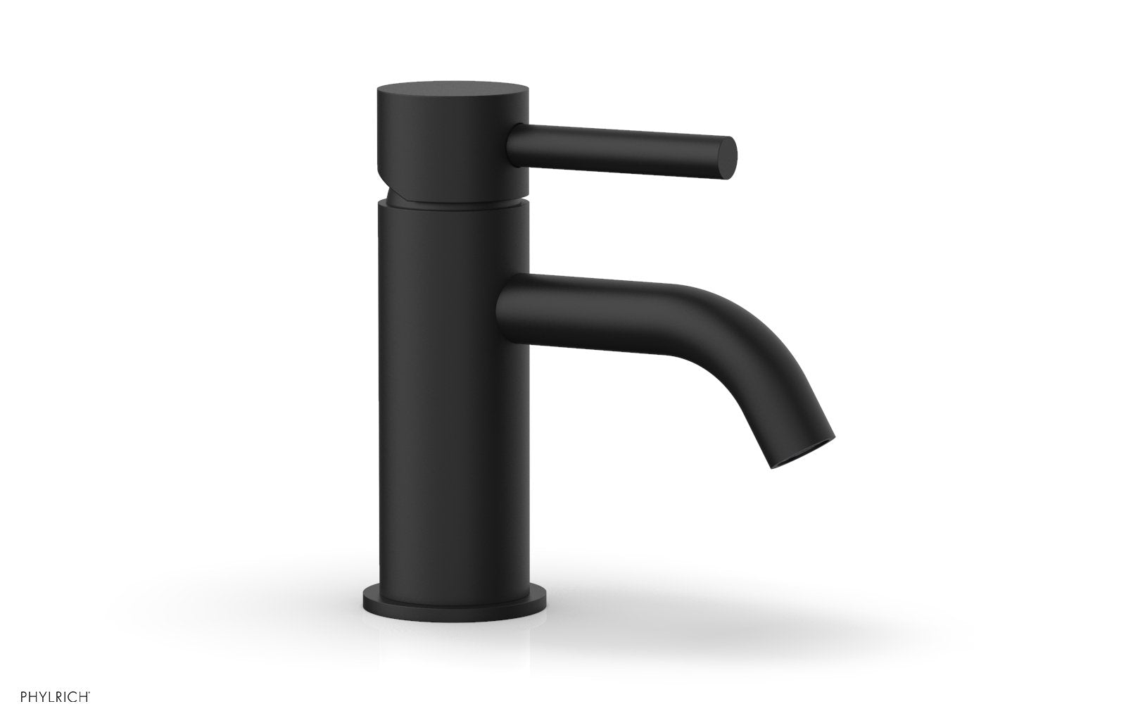 BASIC II Single Hole Bathroom Faucet with Lever Handle - Chrome Finish for Sink Vanity, Modern Waterfall Spout Design - Perfect for Home, Hotel & Restaurant Use