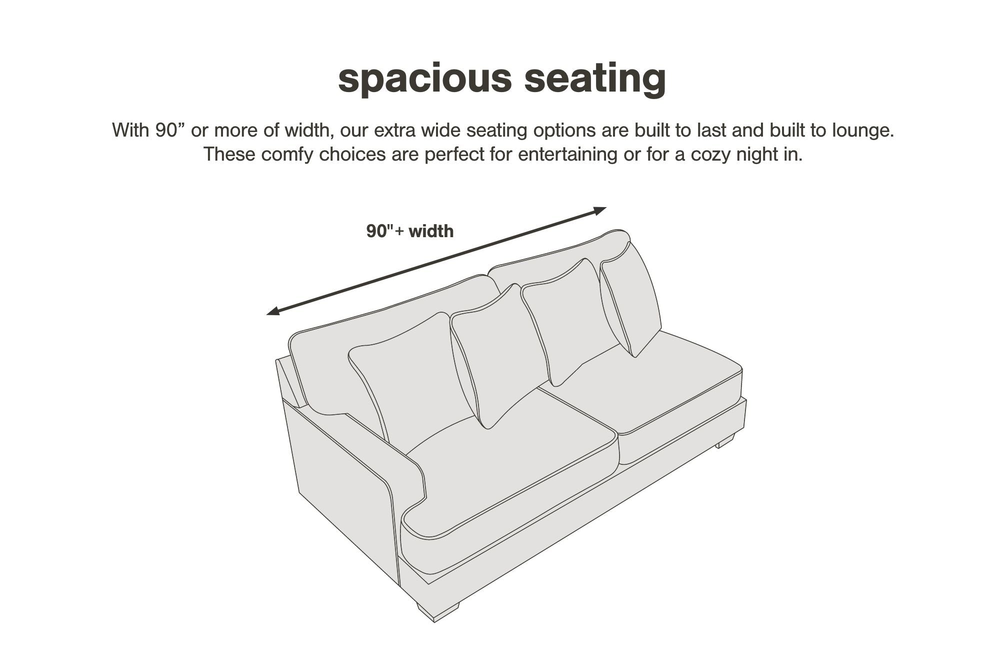 Bindura Mineral Sofa with Drop Down Table - Modern Convertible Sectional Couch for Living Room, Lounge & Small Spaces