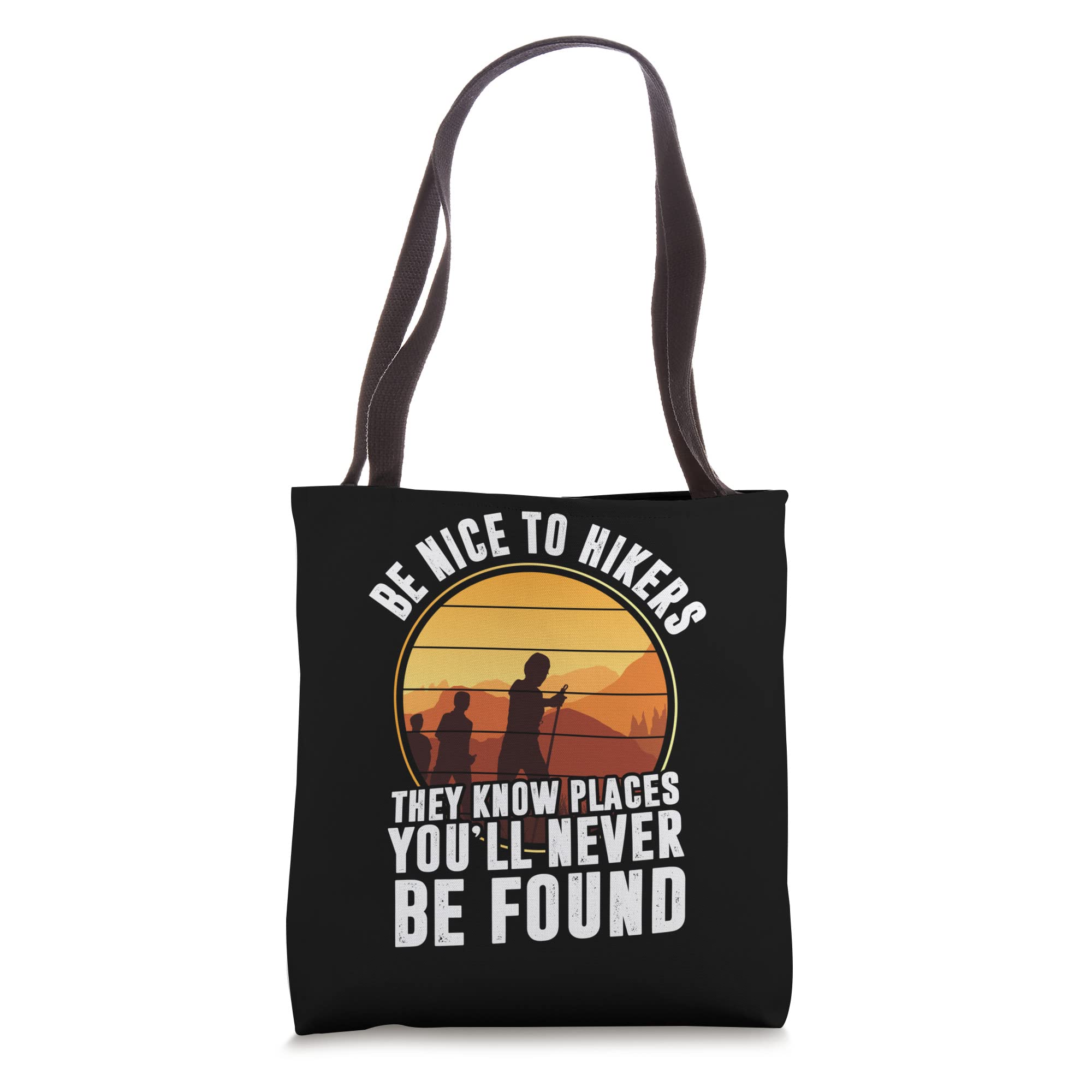 Funnu Inspirational Quotes Hiking Tote Bag - Durable & Stylish Hiking Accessory for Outdoor Adventures, Travel & Daily Use