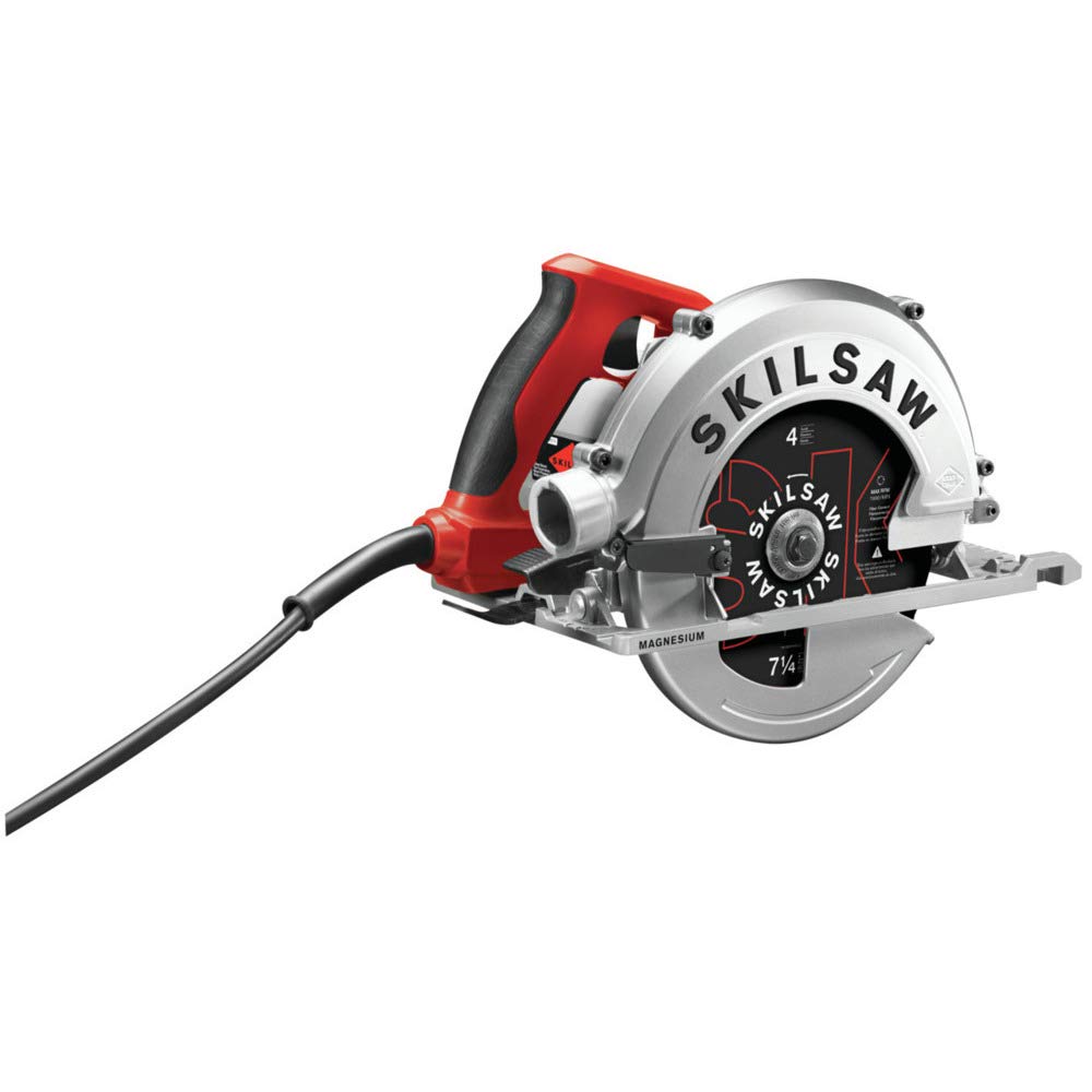 SKILSAW SPT67FMD-01 15 Amp 7-1/4 Inch Sidewinder Circular Saw - Powerful Fiber Cement Cutting Tool for Professional Contractors and DIY Projects - Perfect for Deck Building, Roofing, and Framing Work