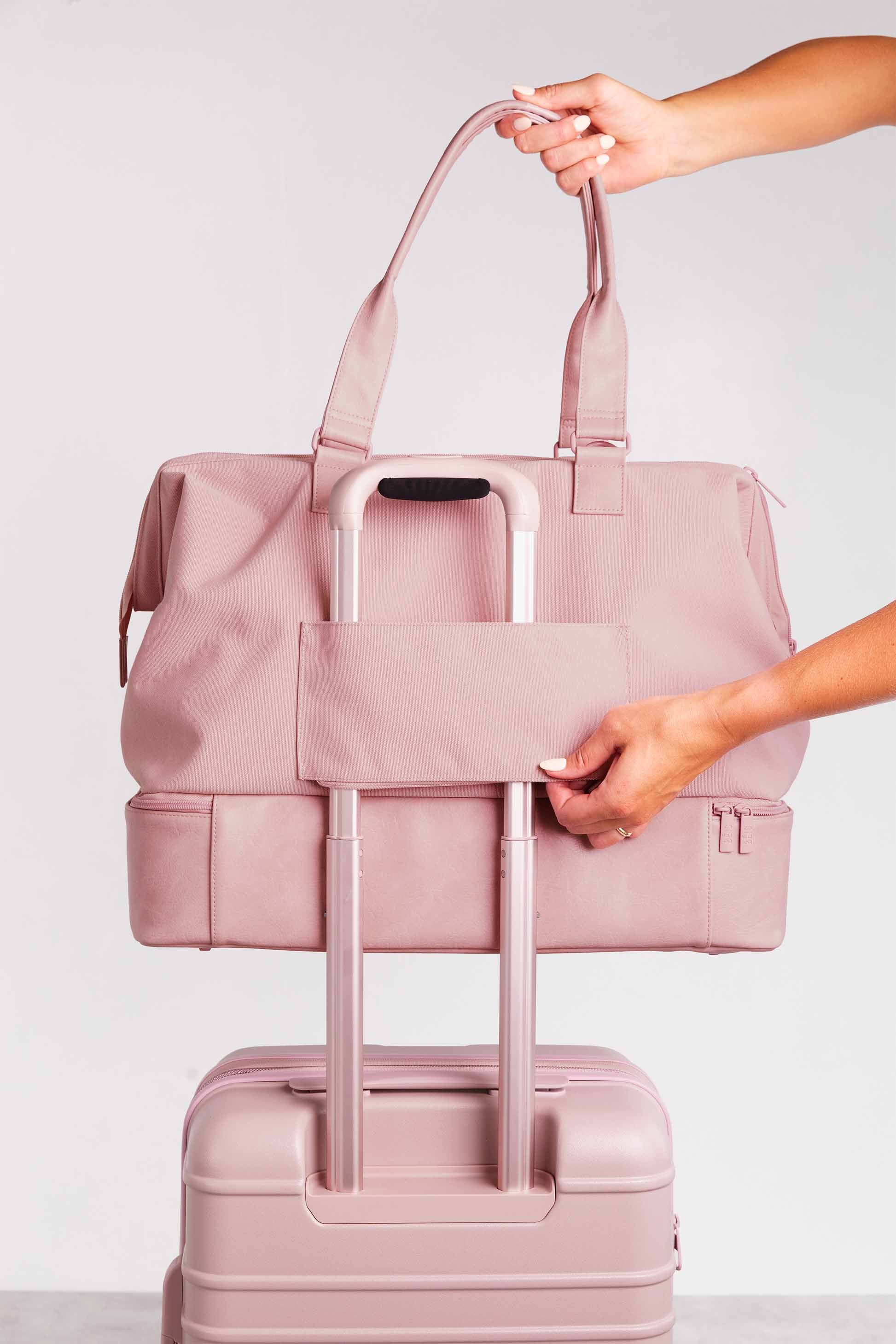 The Weekender Duffle Bag in Atlas Pink - Perfect for Travel, Gym & Weekend Getaways
