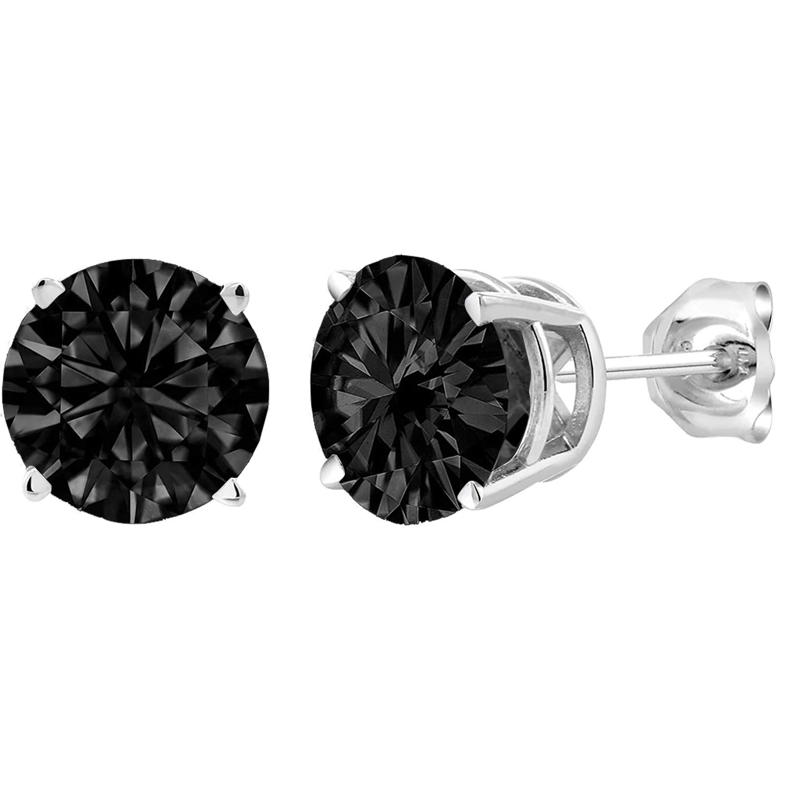 Classic Silver Heart Stud Earrings for Women - Hypoallergenic & Tarnish-Free - Perfect for Everyday Wear, Date Night & Gifting