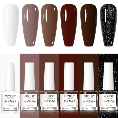 A - Brown Nude Nail Polish
