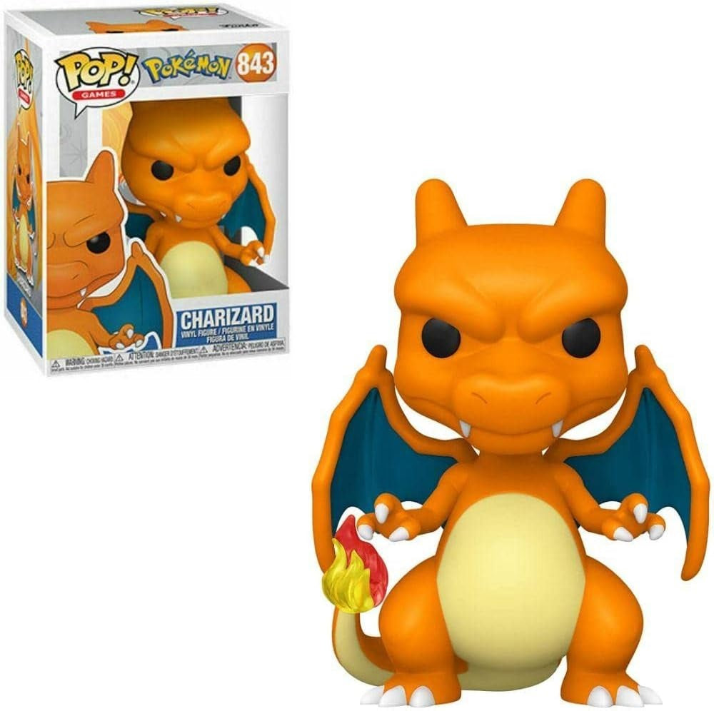 Funko Pop! Games: Pokemon Season 7 Charizard Collectible Figure - Perfect for Gaming Rooms, Anime Collections & Pokemon Fans Gifts