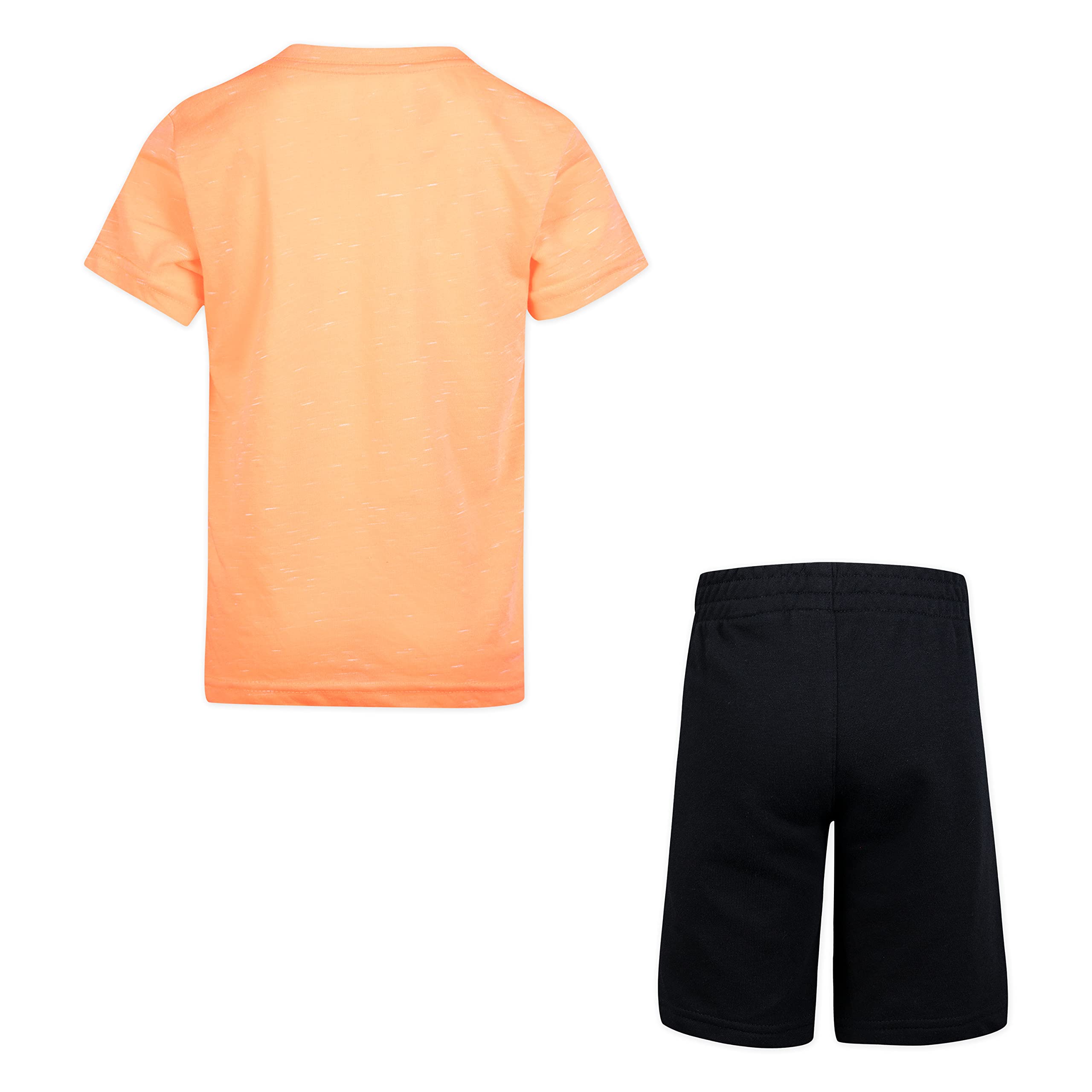Hurley Boys Soft Basic T-Shirt and Shorts 2-Piece Outfit Set - Comfortable Cotton Playwear for Active Kids - Perfect for School, Playdates & Summer Adventures