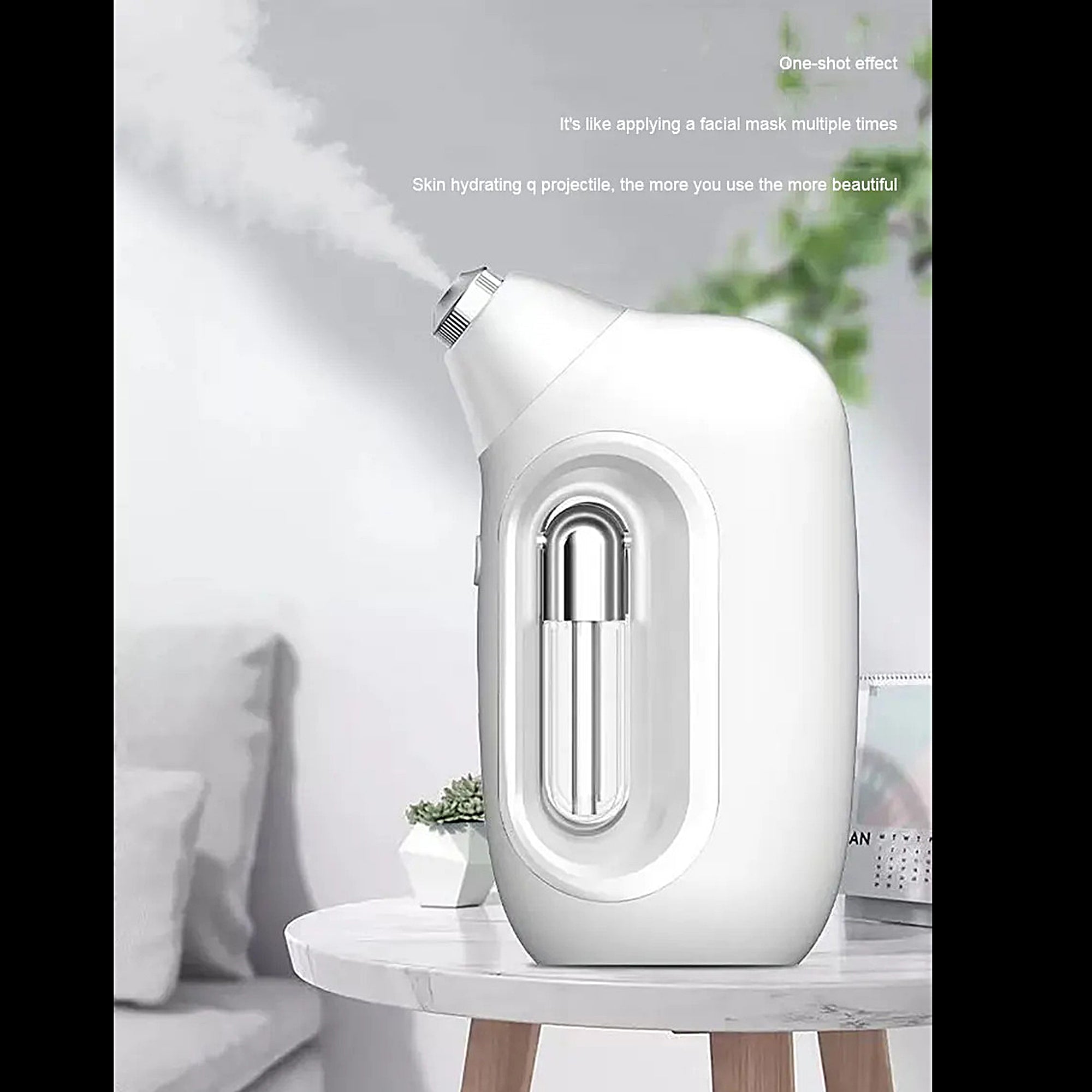 IGIA Oxygen Infusion Facial Mister - Hydrating Face Spray for Glowing Skin | Portable Skincare Mist for Dryness & Dullness | Use at Home, Gym, or Travel