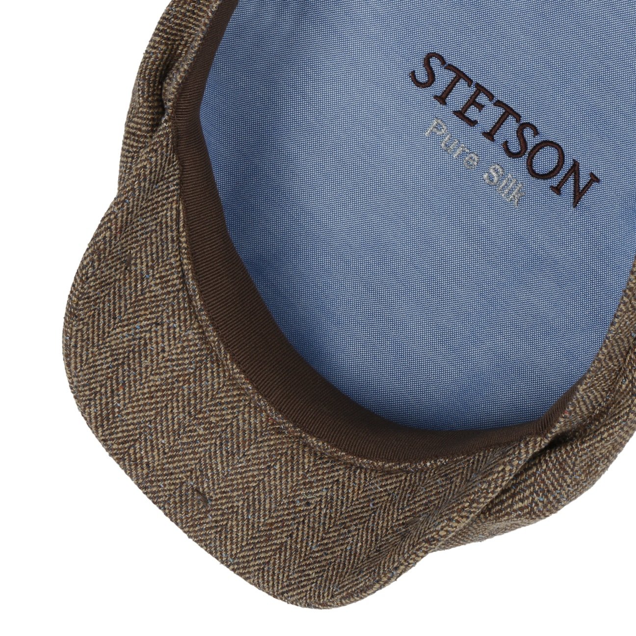 Stetson Belfast Silk Flat Cap for Men - Classic Irish Style Ivy Hat for Casual & Formal Wear - Perfect for Weddings, Golf, and Outdoor Events