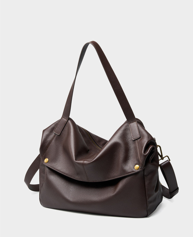 Premium Soft Leather Tote Bag for Women - Stylish & Durable Everyday Handbag - Perfect for Work, Travel & Shopping