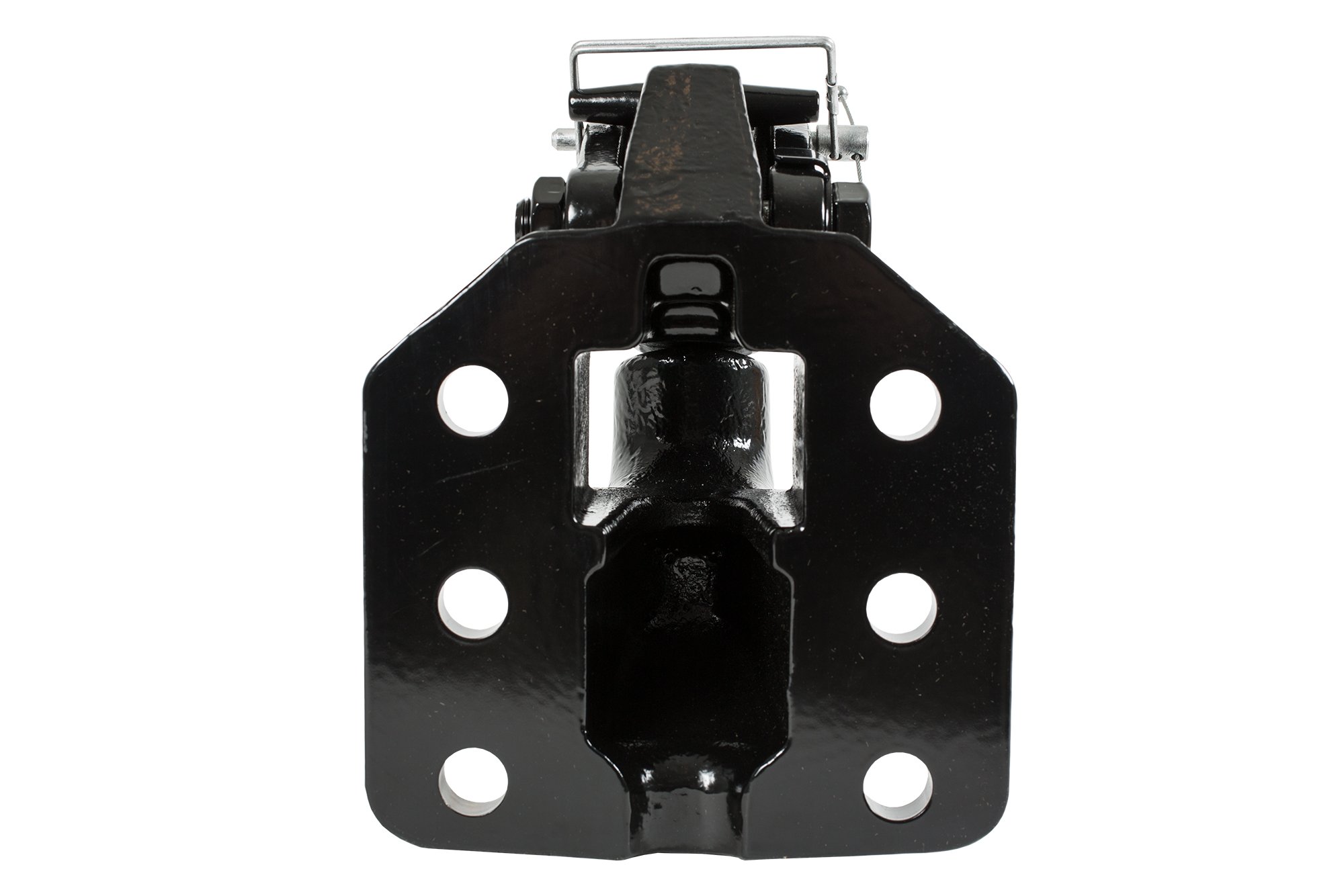 Buyers Products PH50AC 50 Ton Capacity Air Compensated Pintle Hook - Heavy Duty 6-Hole Mount with Air Chamber Plunger for Semi Trucks, Trailers & Towing Equipment | Ideal for Commercial Hauling, Construction & Off-Road Applications
