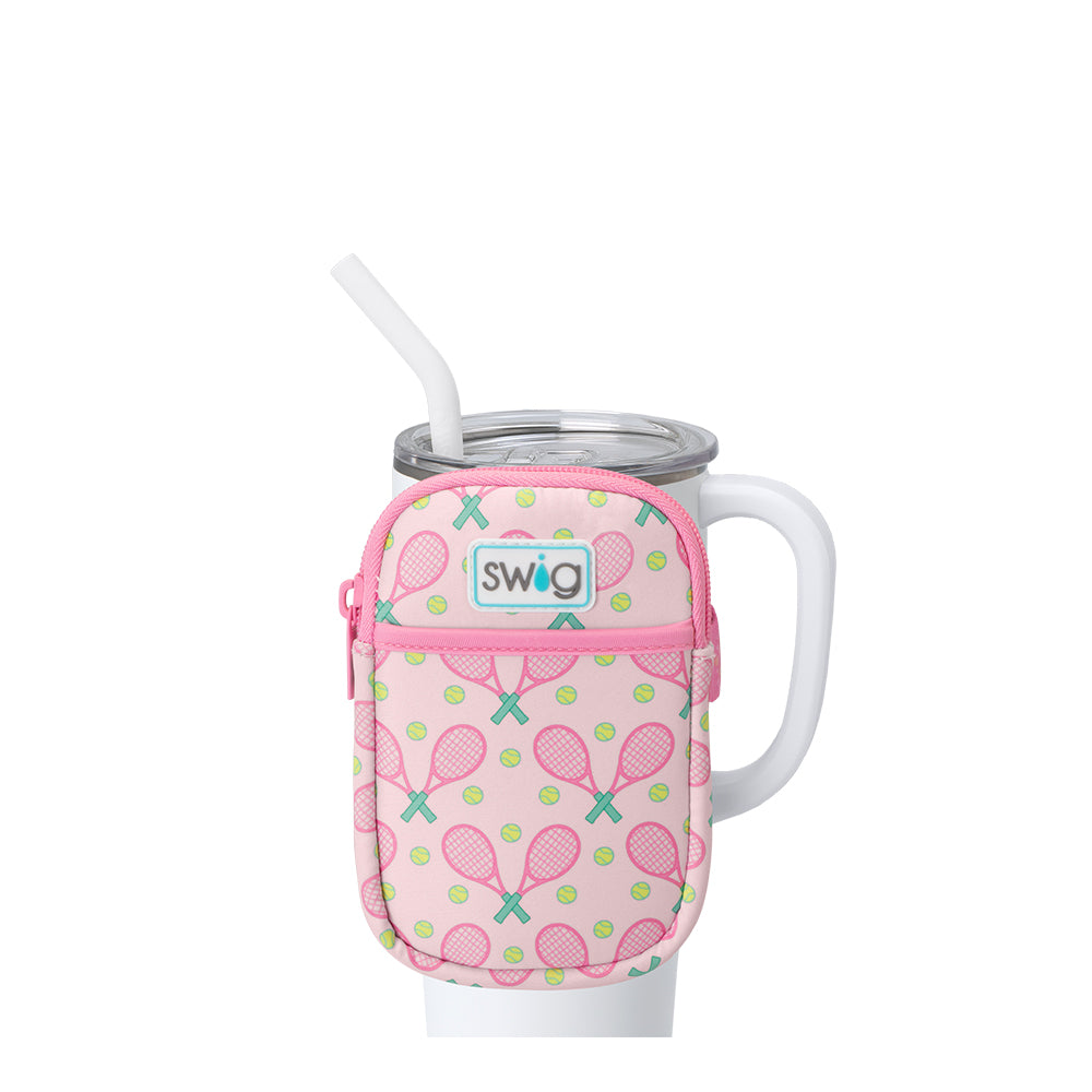 Love All Mega Mug Pouch - Large Insulated Coffee Cup Holder for Travel, Office & Commute - Perfect for Hot/Cold Beverages