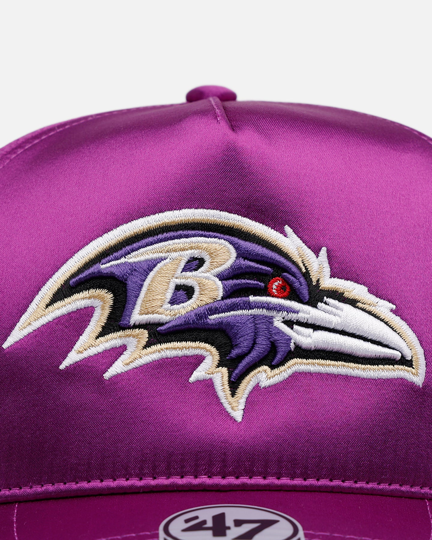 47 Brand Baltimore Ravens 'Silky Way' 47 Hitch Snapback Purple Hat - Adjustable Snapback Cap for Men & Women - Perfect for Football Games, Tailgating & Casual Wear