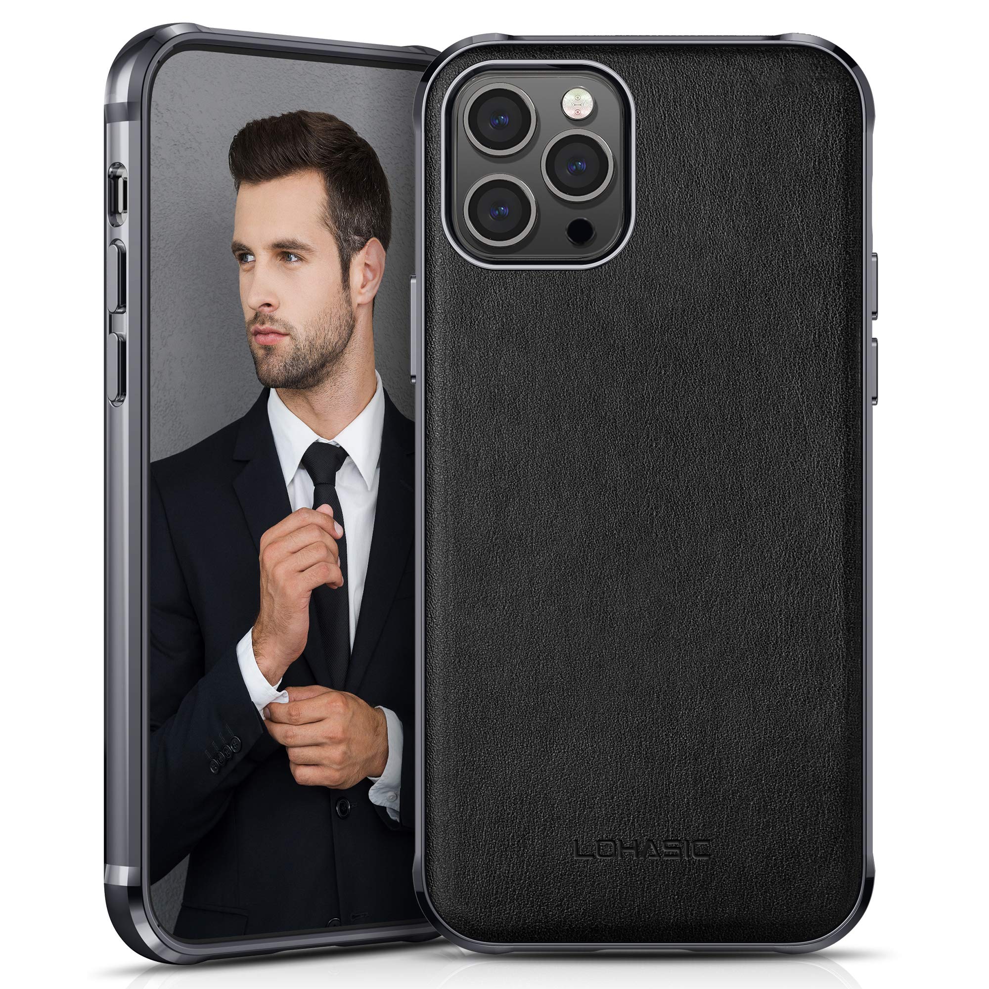 Premium PU Leather iPhone 12 Pro Max Case (6.7