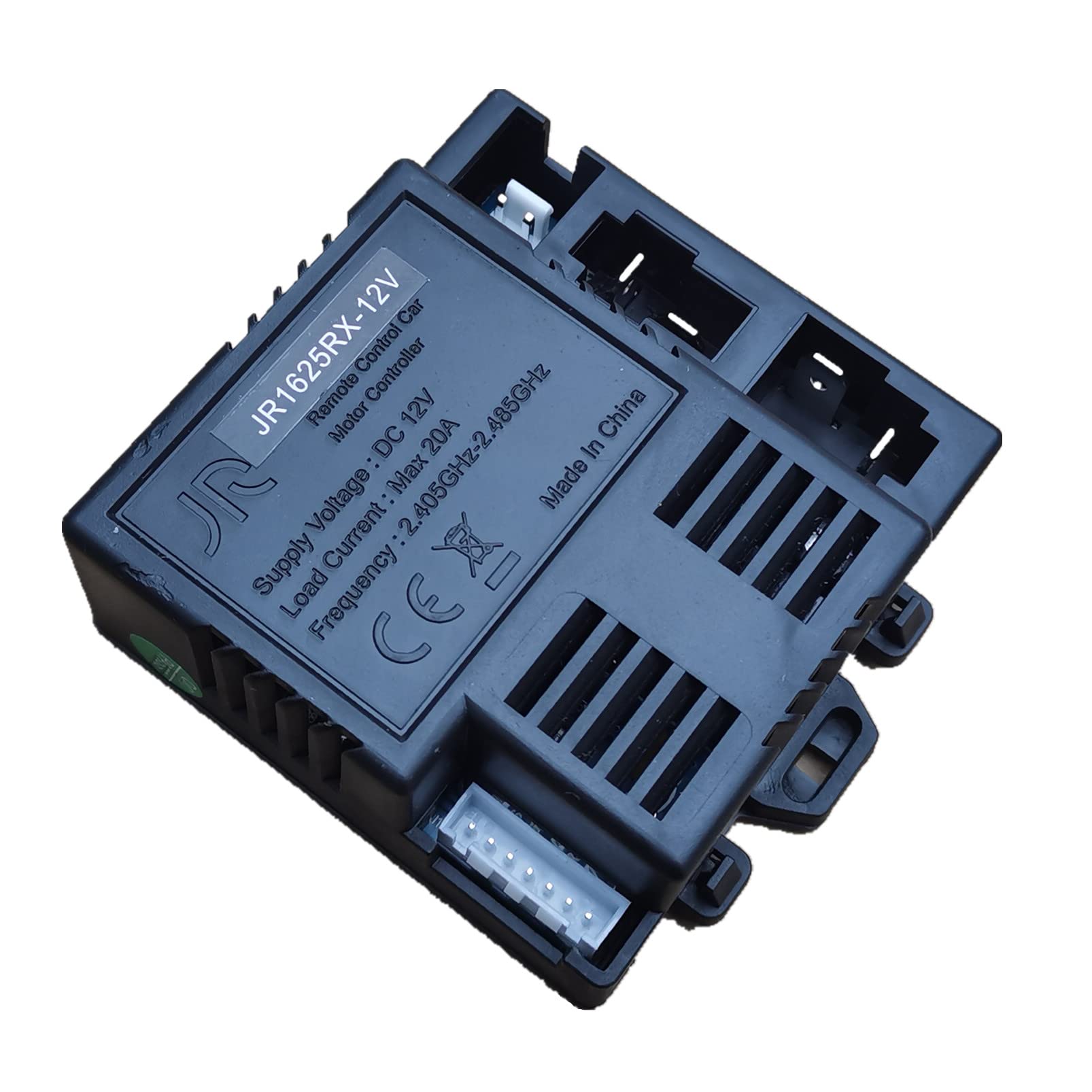 JR1625RX 12V Electric Car Receiver Controller - Replacement Control Box for Kids Ride-On Cars | Perfect for Children's Electric Vehicle Repairs & DIY Upgrades