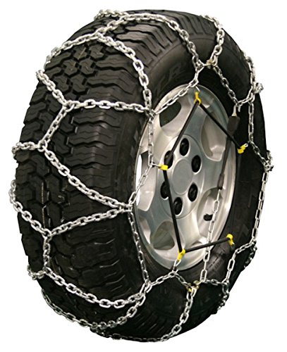 Diamond Back LT 5.5mm Heavy Duty Tire Chains with Rubber Adjusters (2514Q) - Perfect for Snow, Ice & Off-Road Winter Driving
