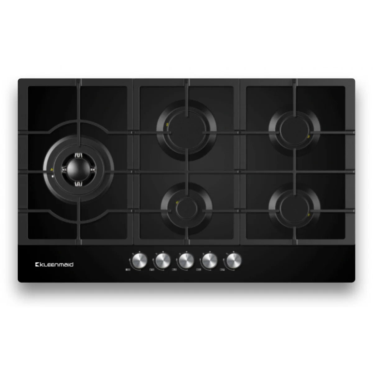 Kleenmaid GCTK9012 90cm Black Glass Electric Cooktop - Scratch Resistant, Easy Clean - Perfect for Modern Kitchens & Home Cooking