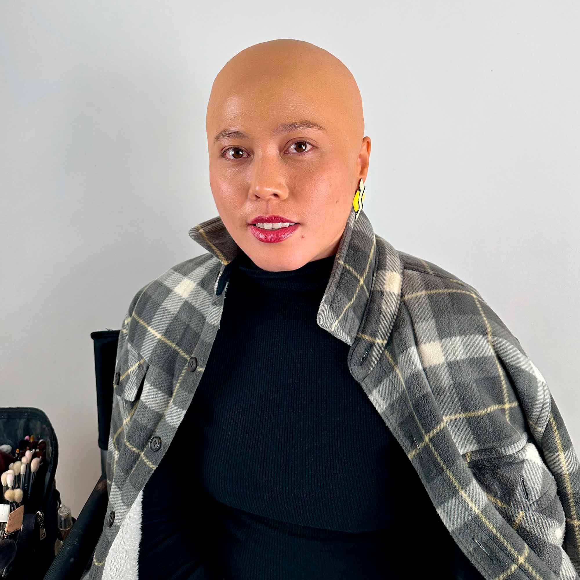 Professional Plastic Vinyl Bald Cap for Costume Makeup - Ultra Realistic Bald Head Cap with Dissolvable Edges (Works with Acetone) - Perfect for Halloween, Cosplay, Theater, and Special Effects Makeup Artists