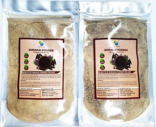 Premium Shikakai Powder for Hair Growth & Cleansing | Natural Hair Mask & Pack Treatment - 2 Pack (200g) | Ayurvedic Herbal Remedy for Dandruff, Dry Scalp & Shine - Perfect for Daily Hair Care Routine