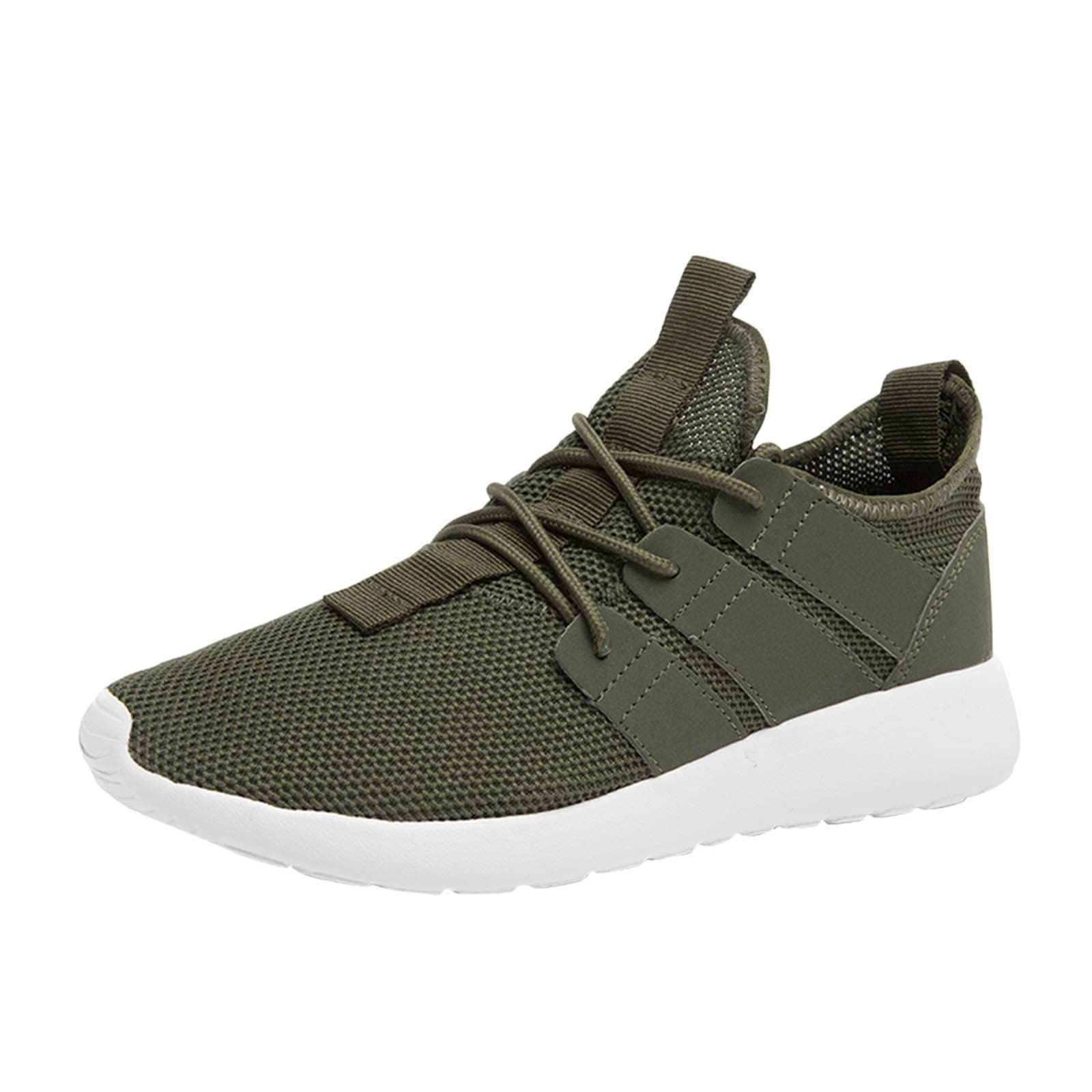 **DNYELQ Men's Breathable Mesh Sneakers - Summer Fashion Walking Shoes with Elastic Band & Non-Slip Sole - Comfortable Outdoor Casual Shoes for Men (Size 7.5) - Perfect for Jogging, Travel & Daily Wear**