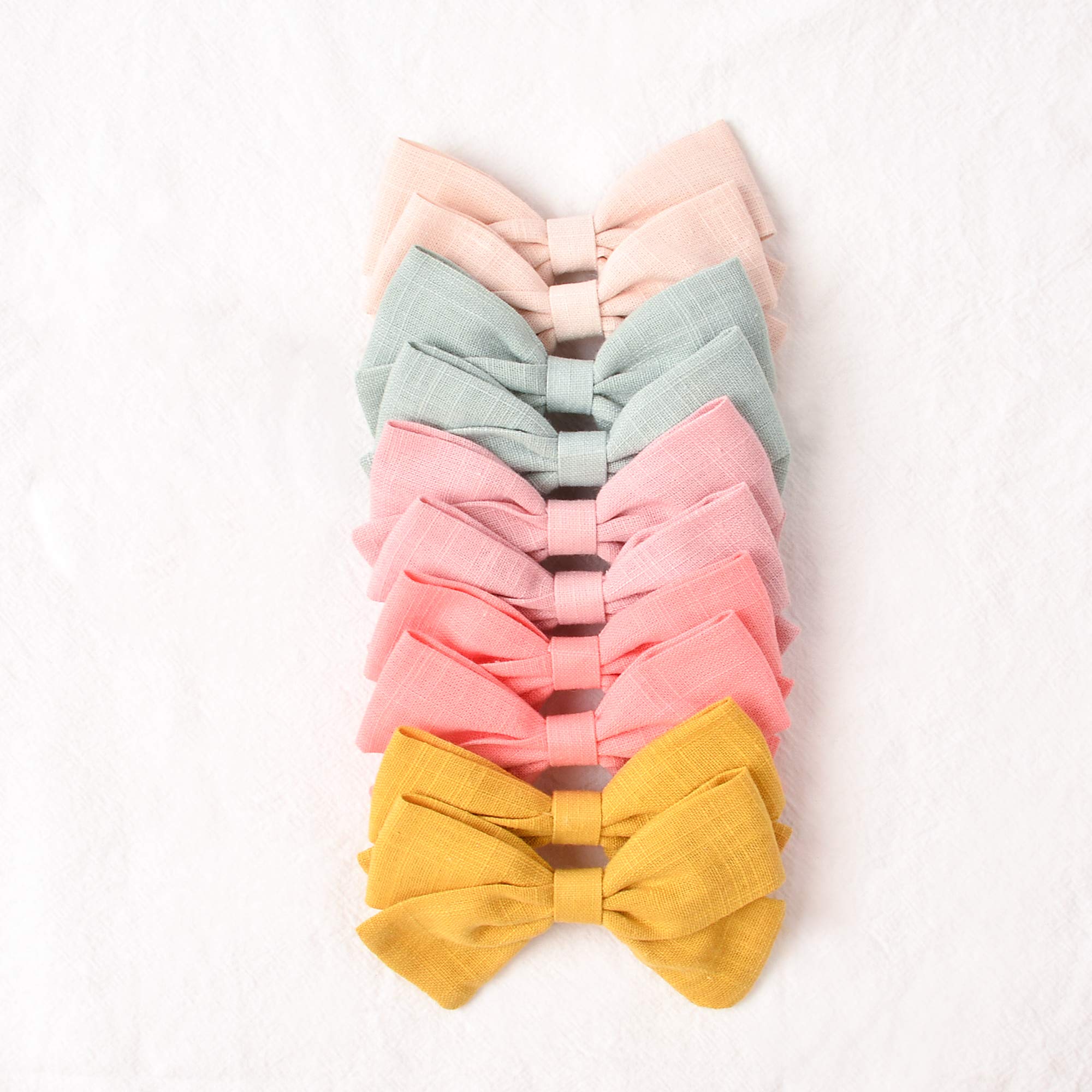 20PCS Baby Girls Hair Bows Clips - Soft Lined Non-Slip Barrettes for Infants & Toddlers | Perfect for Parties, Photos & Daily Hair Accessories