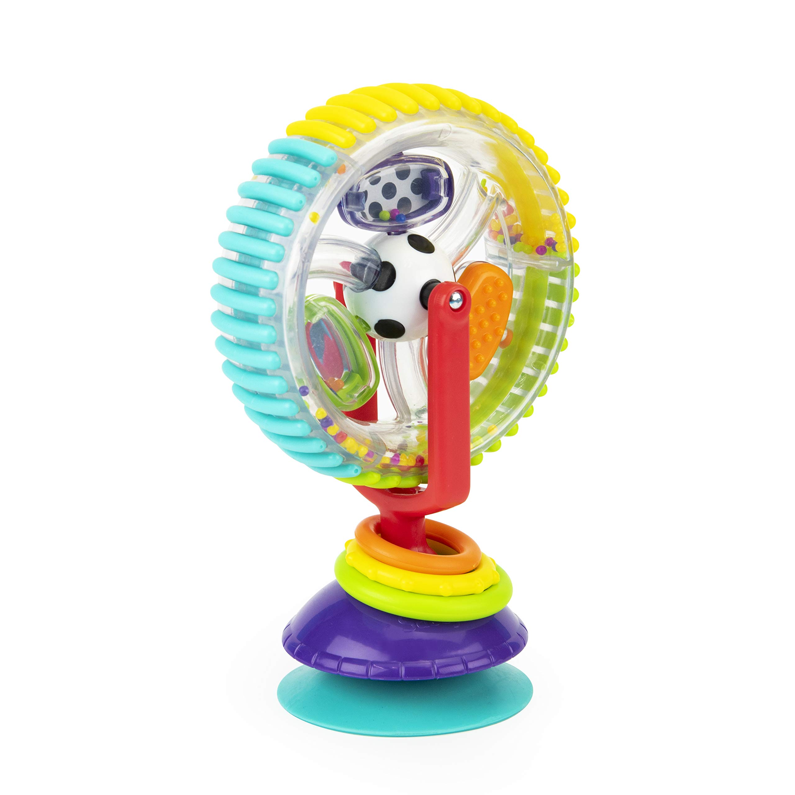 Sassy Wonder Wheel Baby Activity Center - Interactive Learning Toy for Infants & Toddlers - Encourages Motor Skills & Sensory Development - Perfect for Playtime, Daycare & Early Education