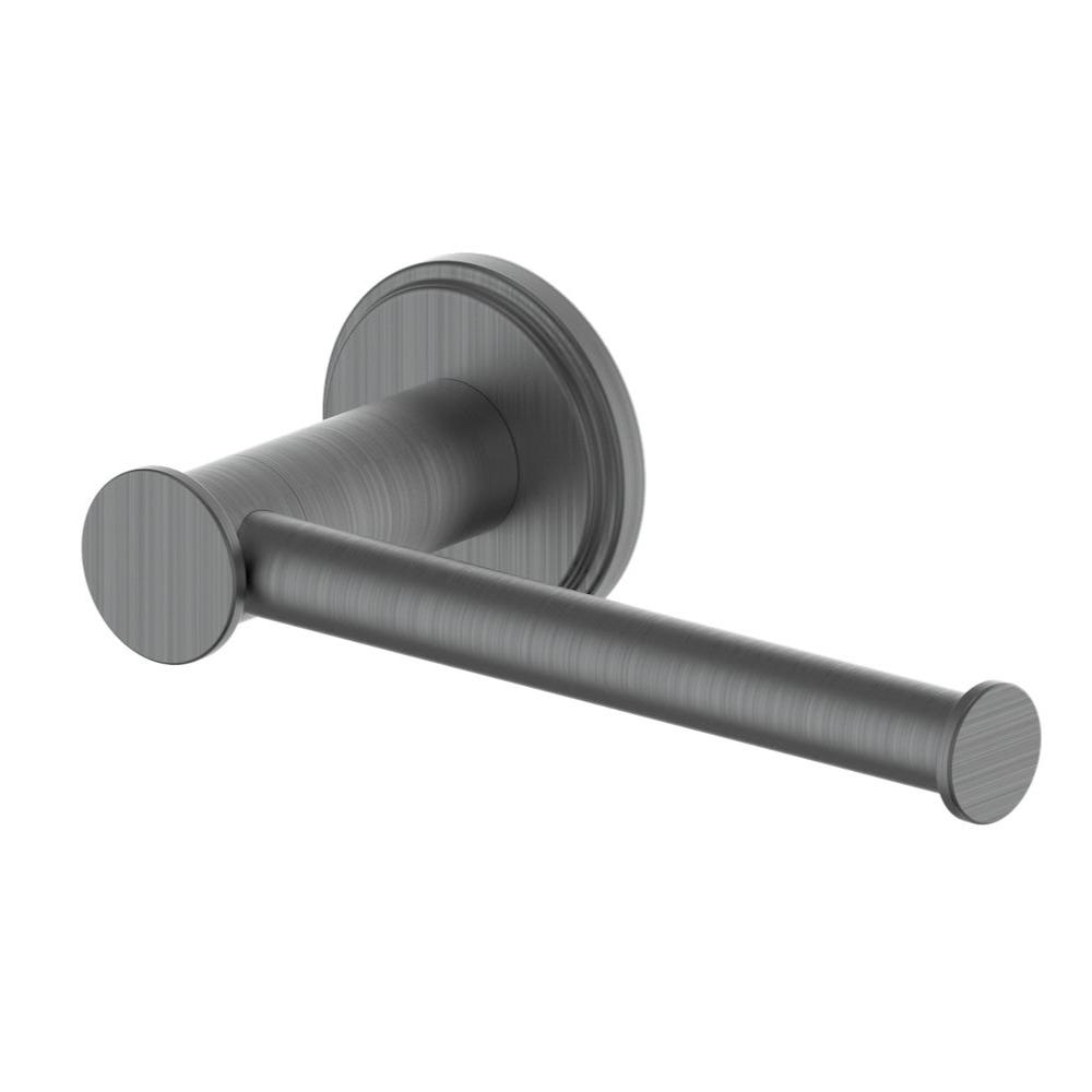 ZLINE El Dorado Gun Metal Toilet Paper Holder - Modern Bathroom Tissue Roll Stand for Home & Office (ELD TP GM) - Perfect for Bathrooms, Restrooms, and Powder Rooms