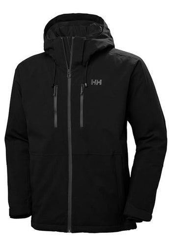 HELLY HANSEN MS Juniper 3.0 Waterproof Jacket for Women - Black | Outdoor Hiking & Skiing Jacket | Windproof & Breathable Raincoat for All-Weather Protection