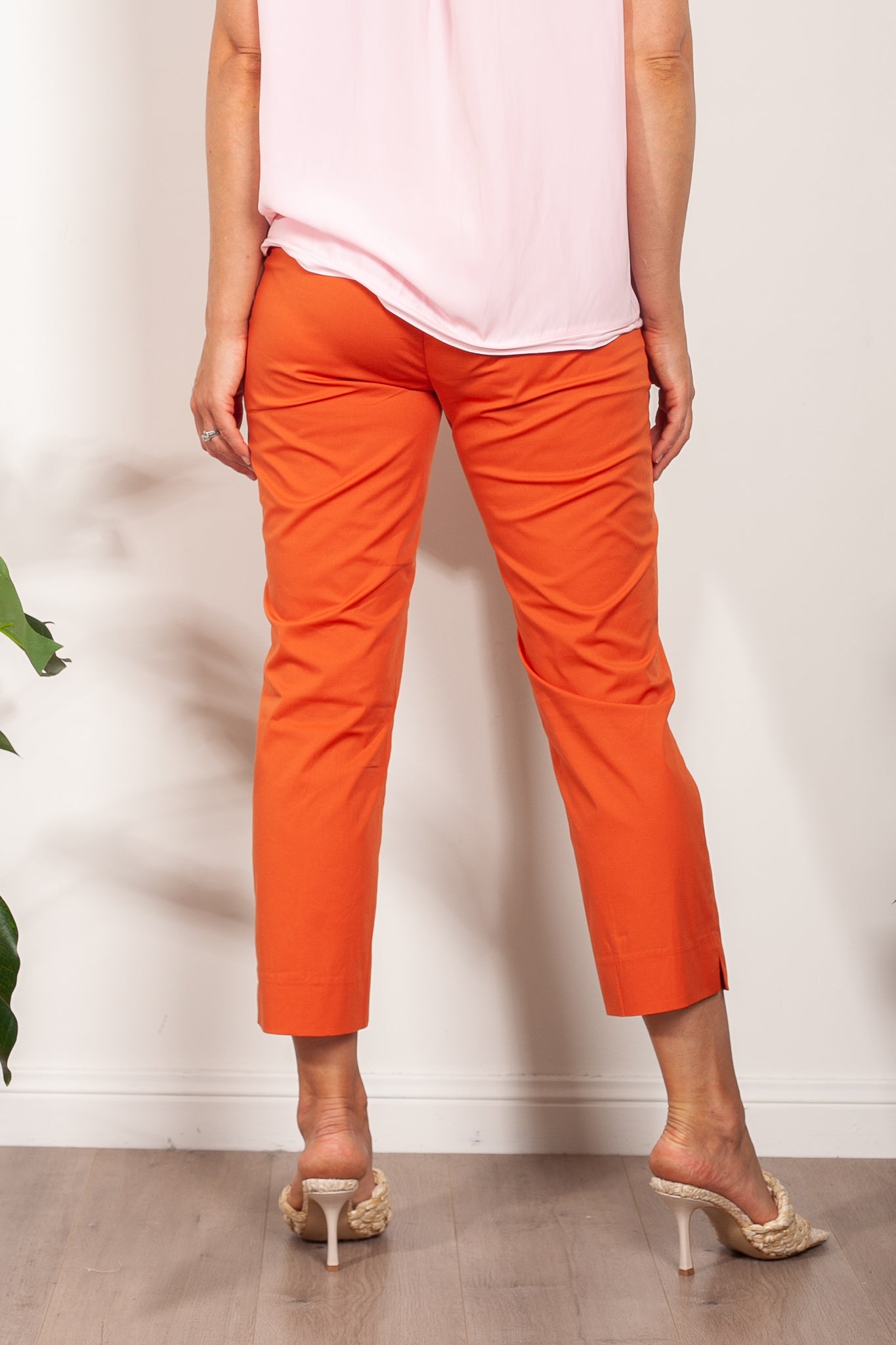 M.E.L. Tulum Women's Cotton Cropped Pants - High Waisted Casual Summer Pants for Beach, Vacation & Boho Style Outfits