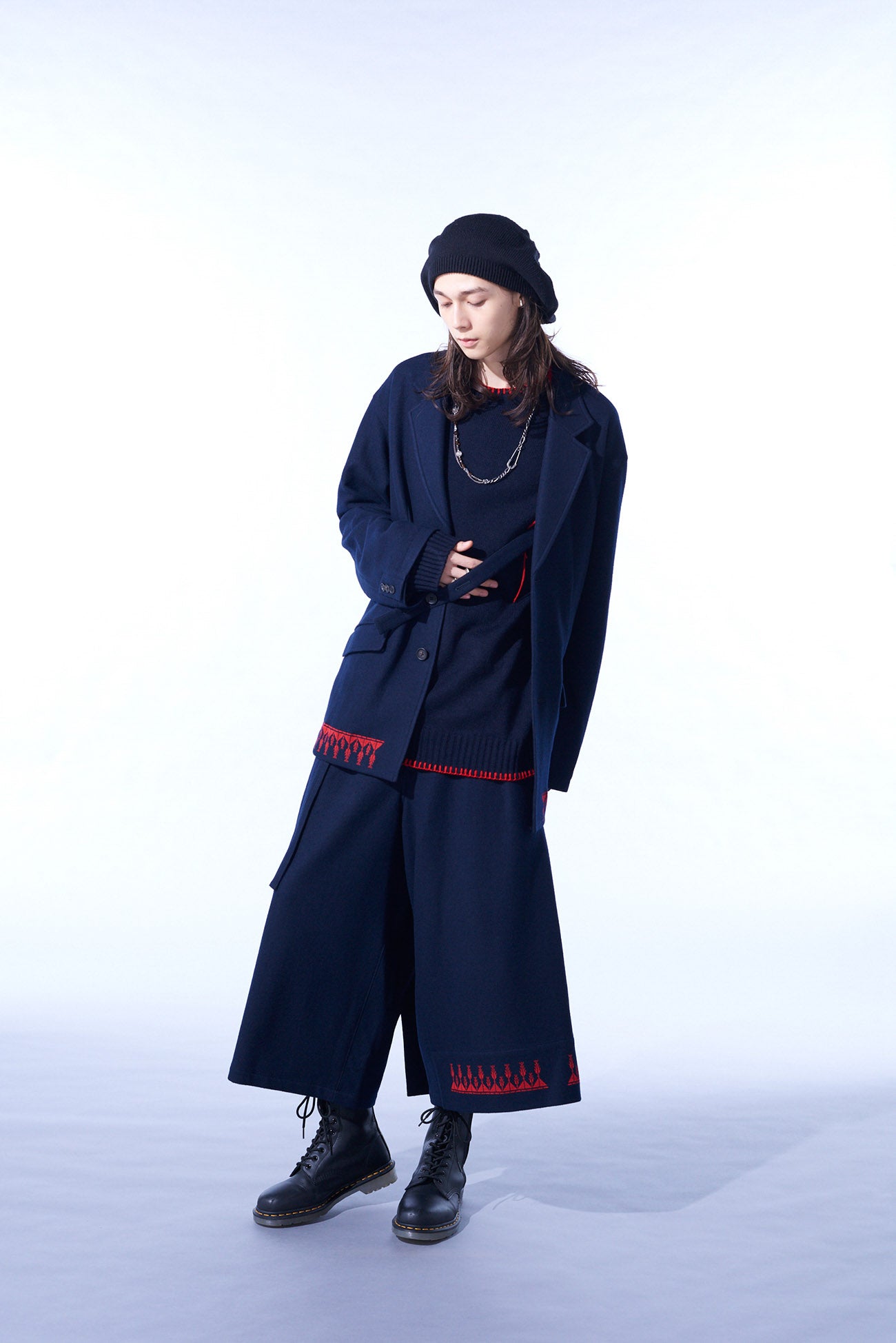 Stylish Compressed Jersey Ethnic Embroidered Wrap Pants for Women - Comfortable & Fashionable Boho Pants for Yoga, Travel & Casual Wear