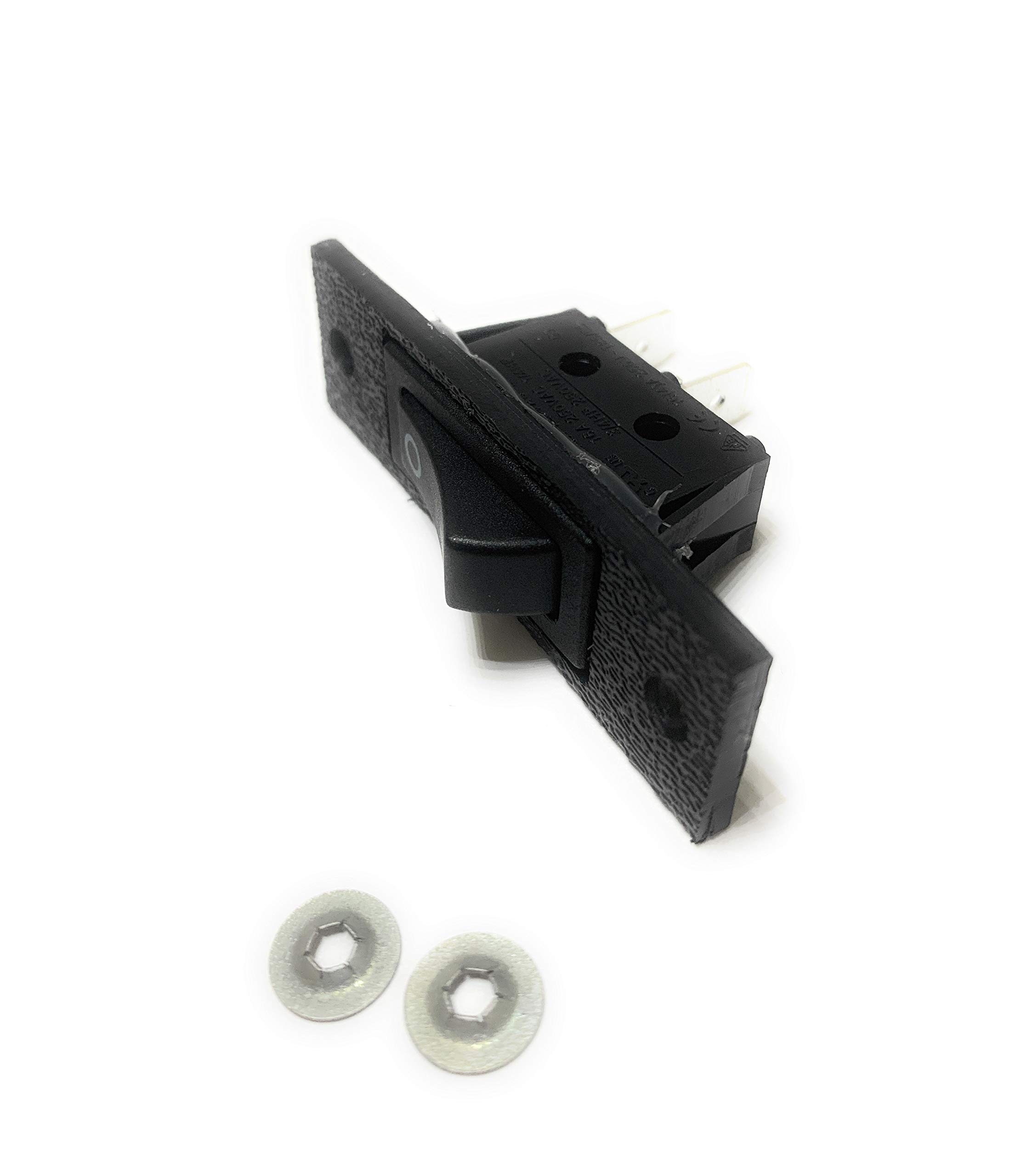Jenn-Air Cooktop Stove Fan Switch Replacement Kit (2-Wire, PS2005746) - Compatible with Jenn-Air Ranges - Perfect for DIY Repairs & Home Maintenance