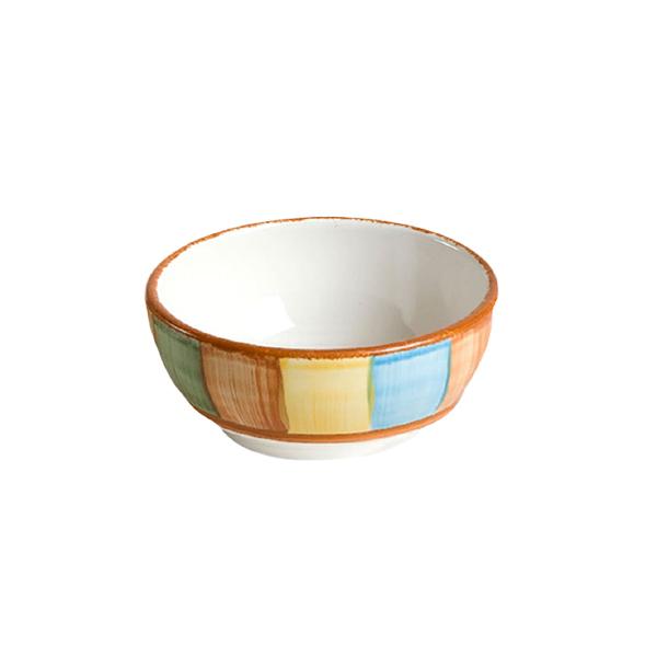Colorful Striped Small Bowl Set - 4 Piece Serape Style Bowls for Salads, Snacks & Desserts | Durable & Stylish Kitchenware for Home & Party Use