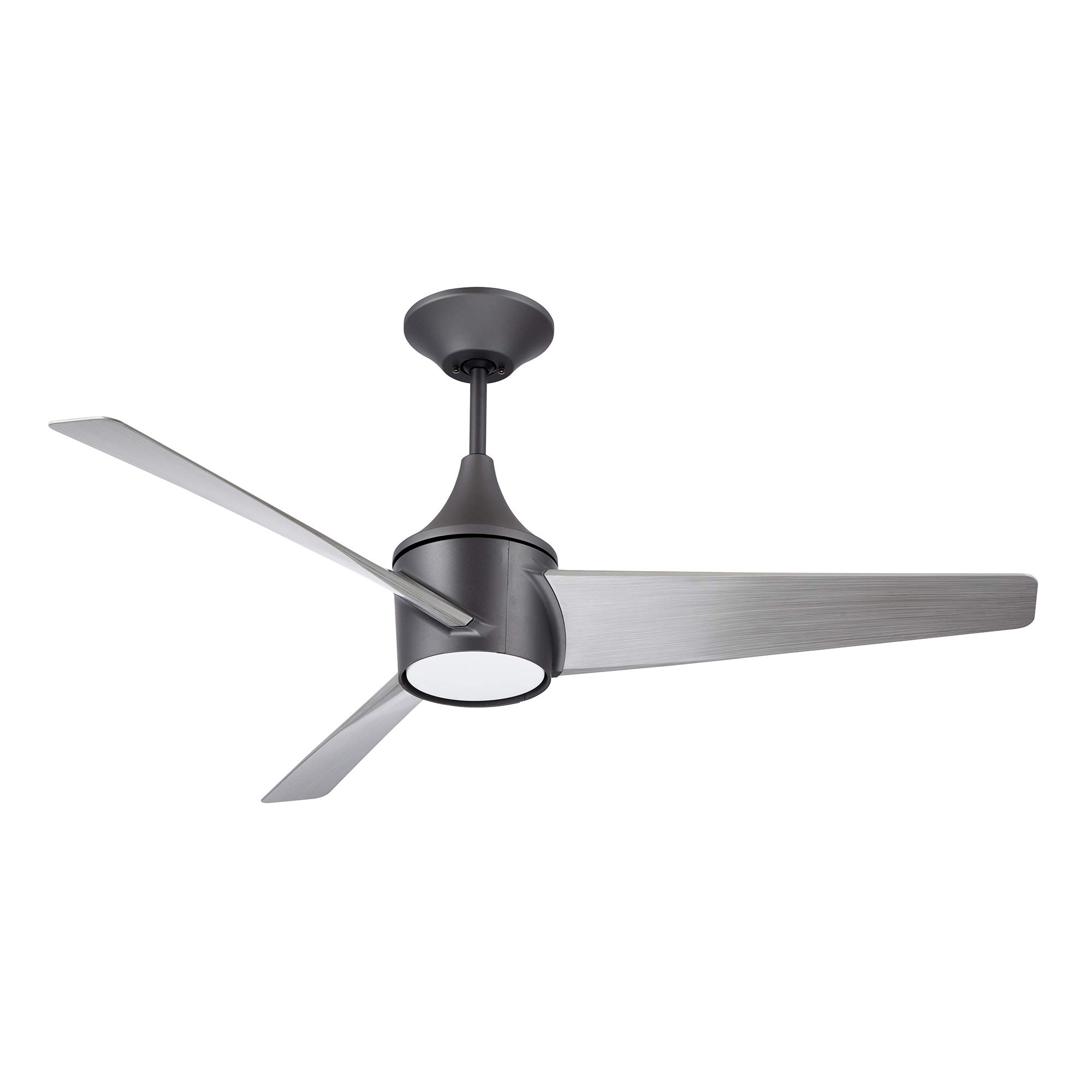 Luminance Kathy Ireland Home Riptide 52-Inch Ceiling Fan with LED Light in Graphite Finish - Perfect for Living Room, Bedroom, or Outdoor Patio