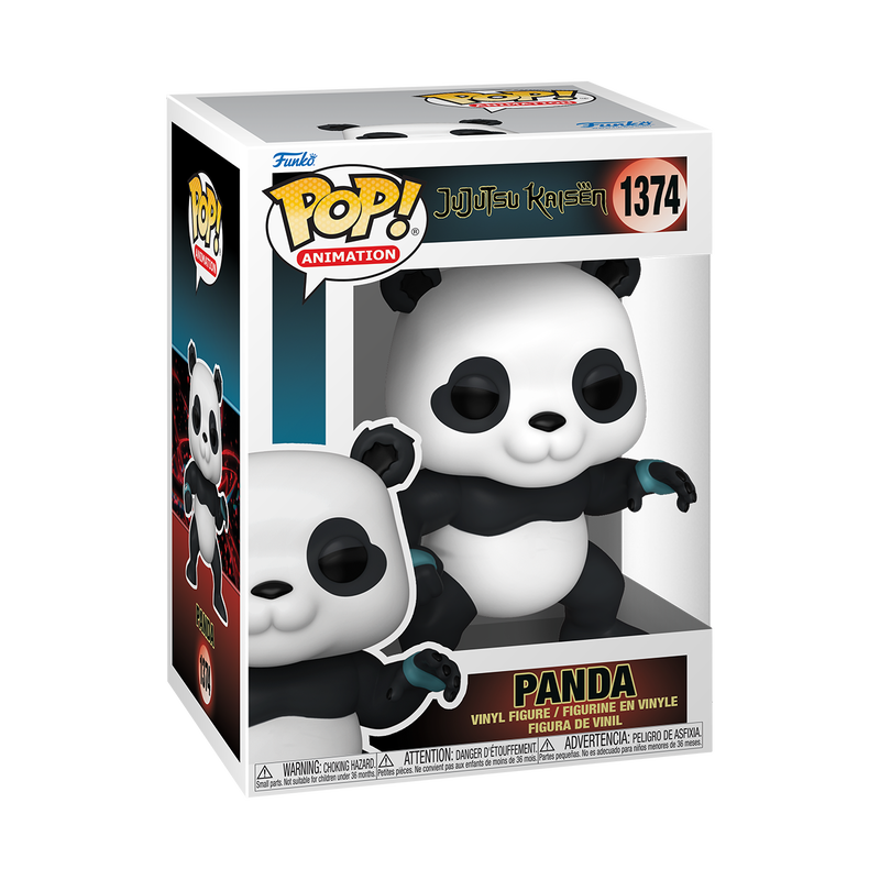 Jujutsu Kaisen Panda Funko Pop Vinyl Figure #1374 with Protective Case - Perfect for Anime Collectors, Gift Giving, and Display Shelves