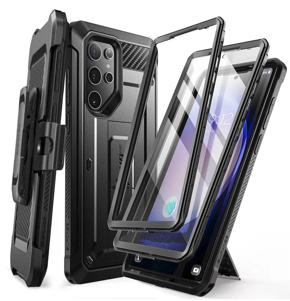 Samsung Galaxy S24 Ultra Case - Supcase UB Pro Full Body Dual Layer Protective Cover with Kickstand | Shockproof & Drop Protection for Everyday Use & Outdoor Activities