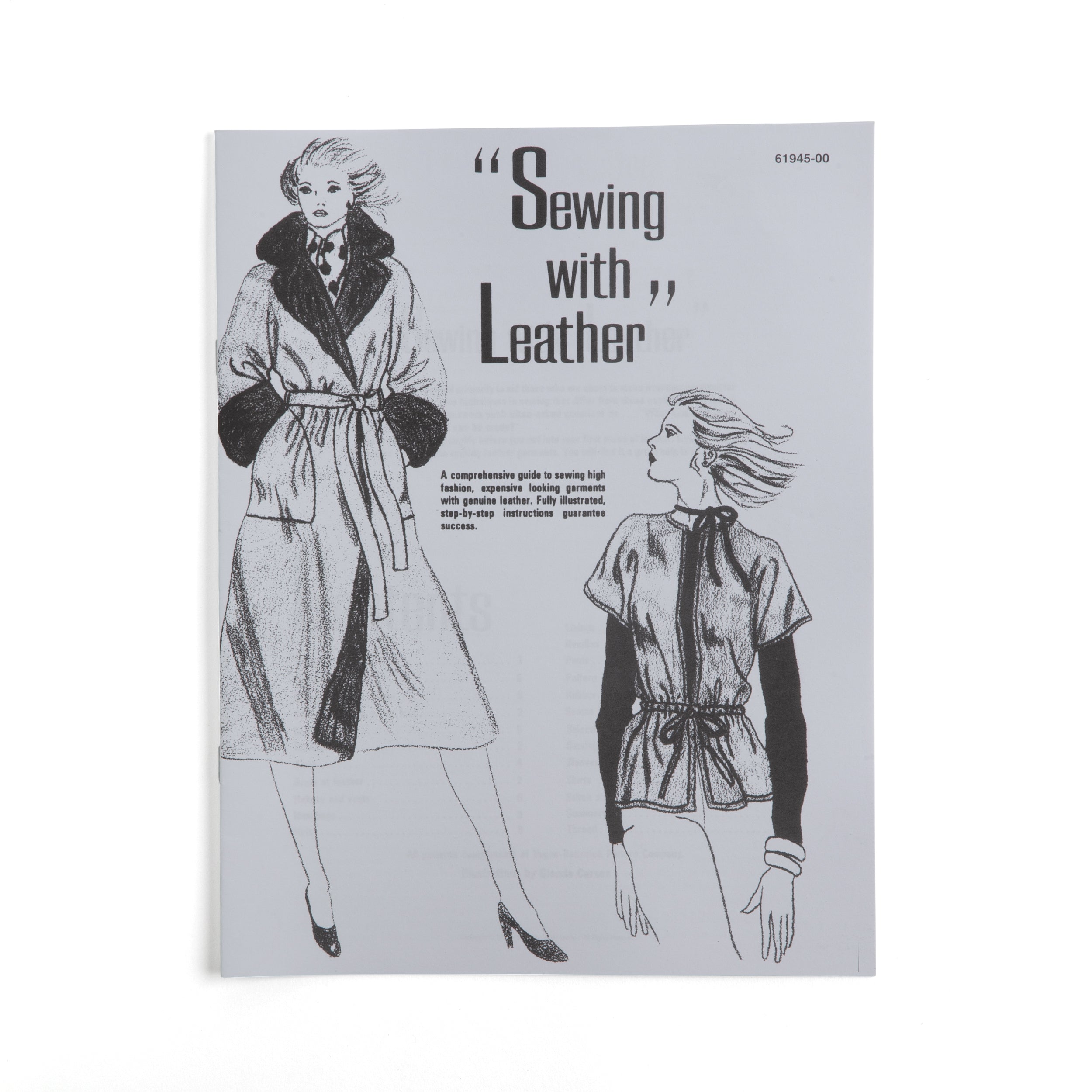 Leather Sewing Book - Step-by-Step Guide for Beginners & Experts | Perfect for DIY Leather Craft Projects & Upholstery