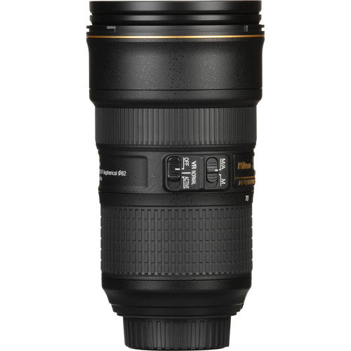 Nikon AF-S NIKKOR 24-70mm f/2.8E ED VR Lens for DSLR Cameras - Professional Zoom Lens for Portraits, Weddings & Travel Photography