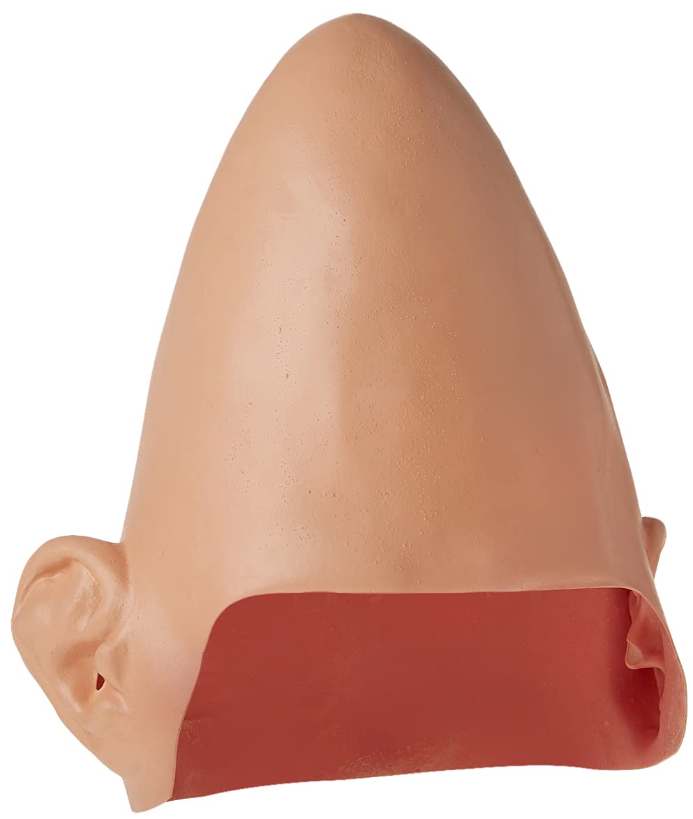 Rubie's Costume Co Egg Head Conical Alien Skull Cap - Halloween Costume Accessory for Adults & Kids, Cosplay Party, Sci-Fi Theme Events