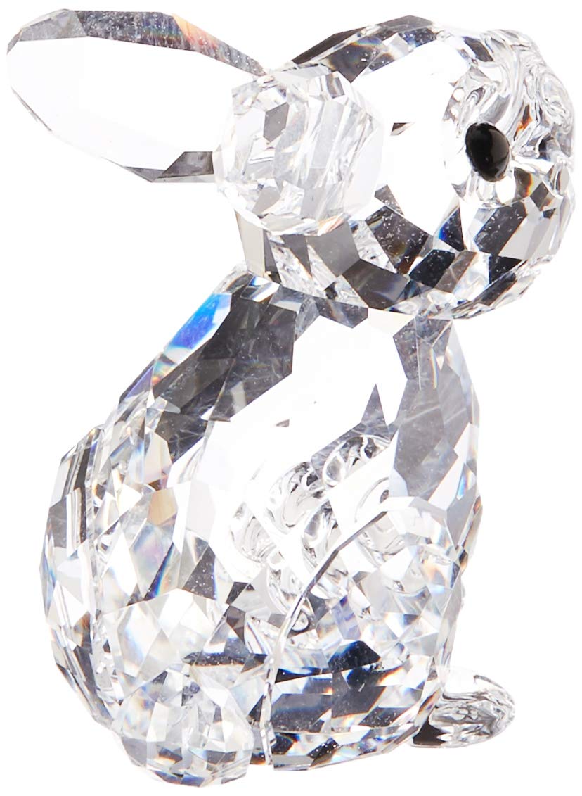 Swarovski Crystal Baby Rabbit Figurine - Elegant Collectible Gift for Easter, Baby Showers & Home Decor